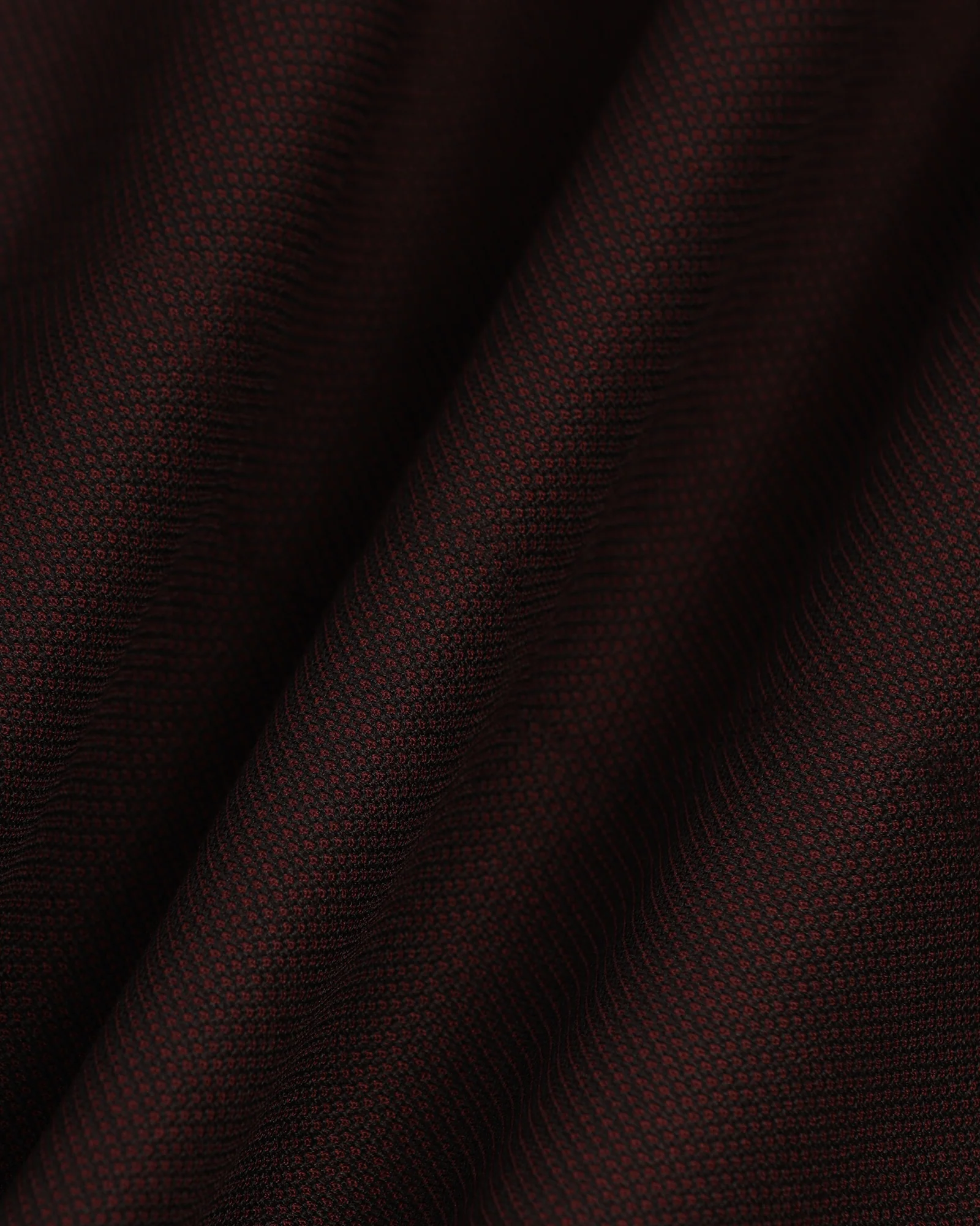 Three Piece Wine Textured Formal Suit - Kepner - Image 7