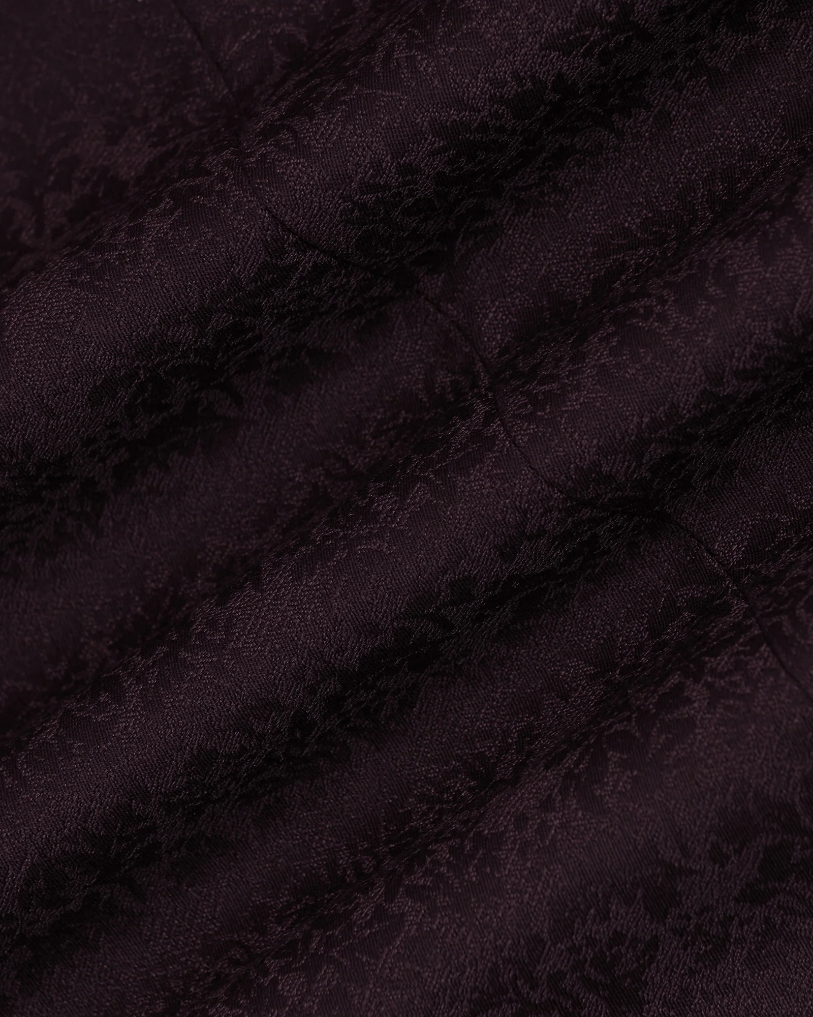 Two Piece Wine Jacquard Formal Suit - Jaque - Image 6