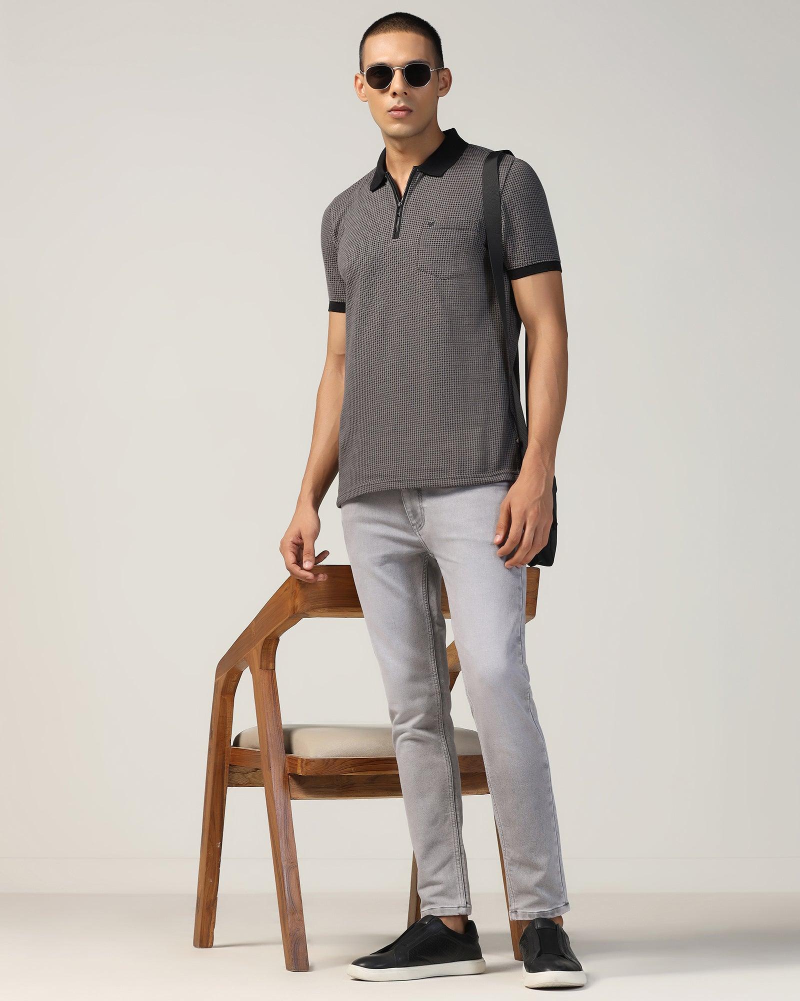 Ultrasoft Skinny Cropped Fiji Fit Grey Jeans - Godric - Image 7