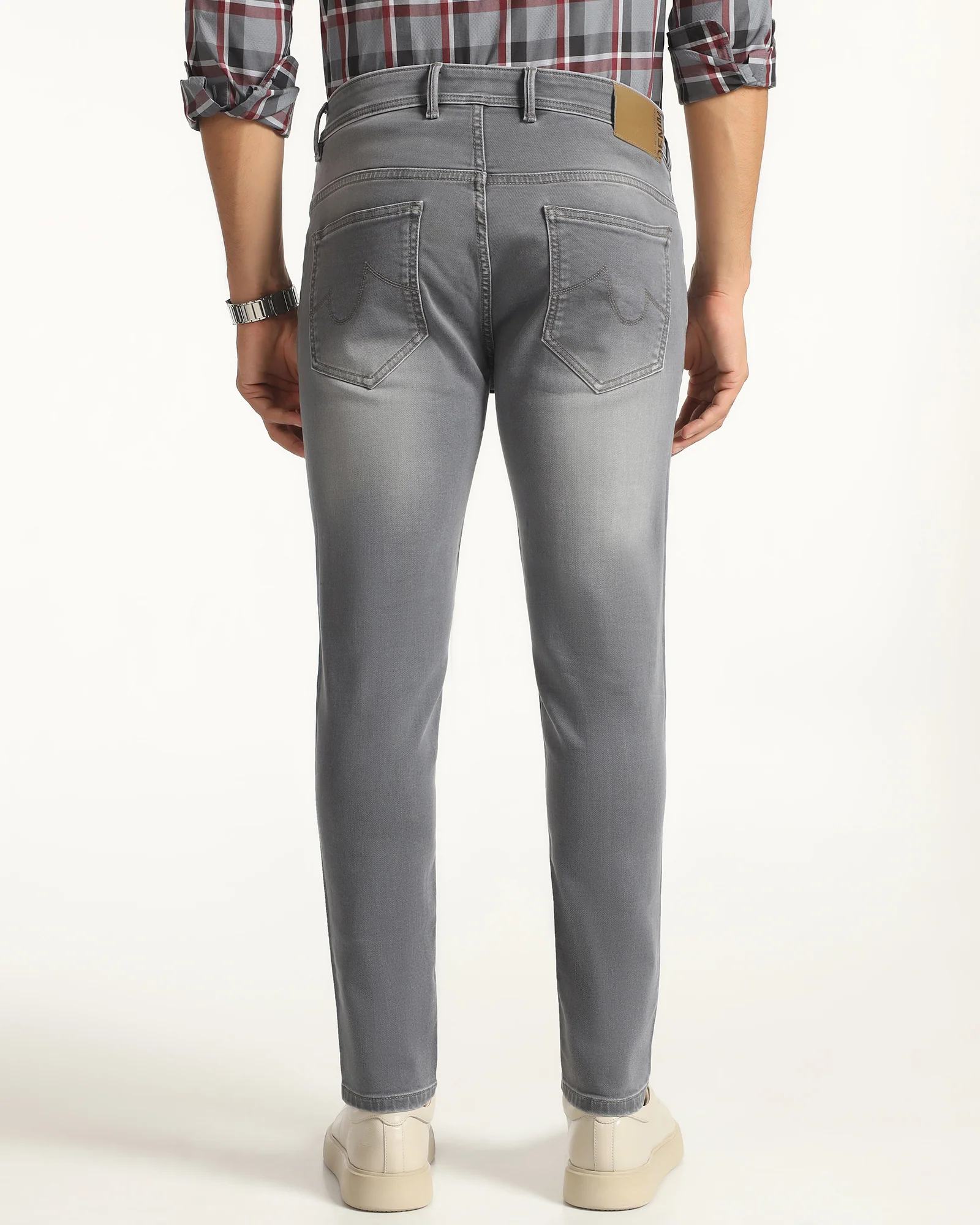 Ultrasoft Skinny Cropped Fiji Fit Grey Jeans - Noam - Image 2