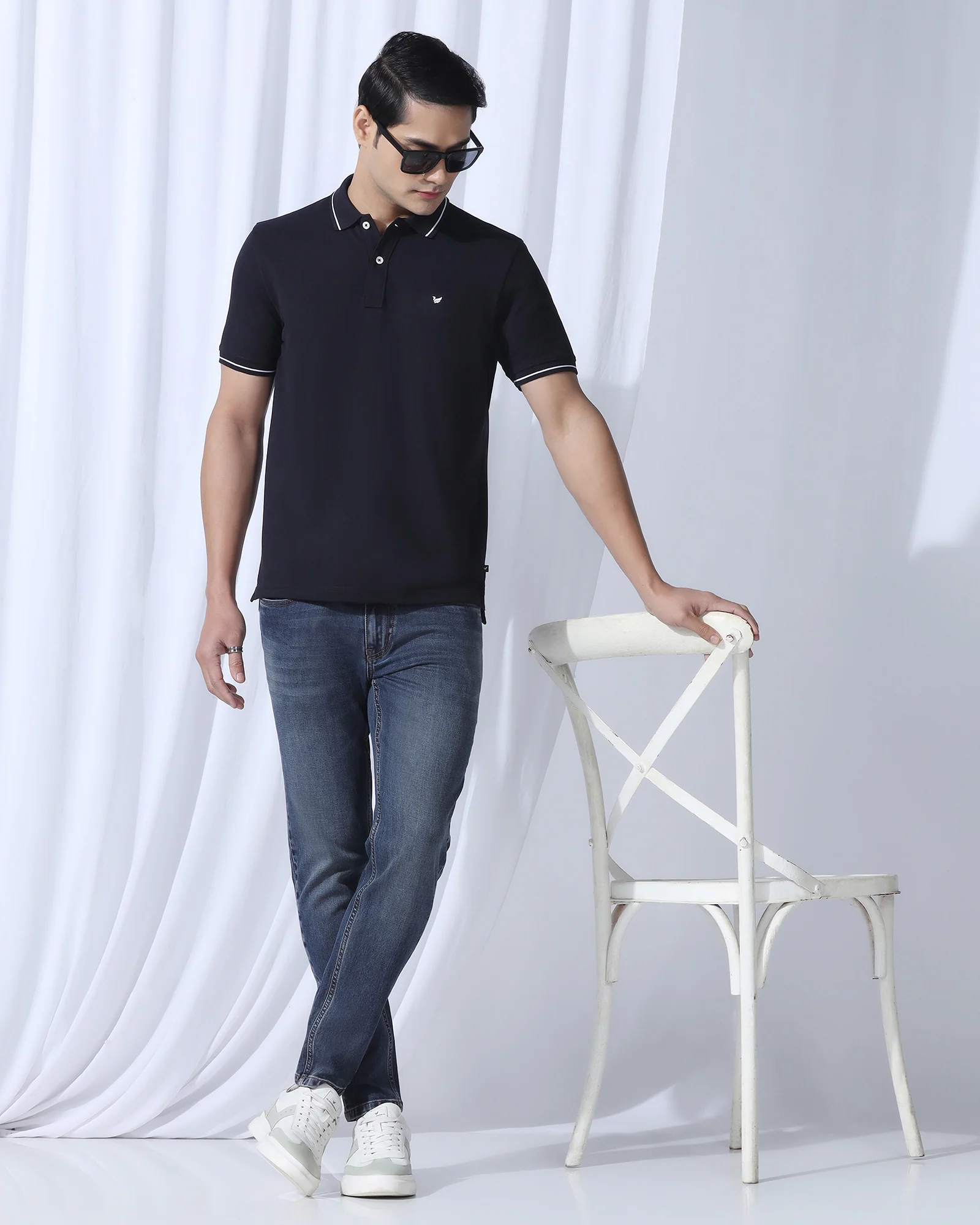 Ultrasoft Skinny Cropped Fiji Fit Indigo Jeans - Tom - Image 7