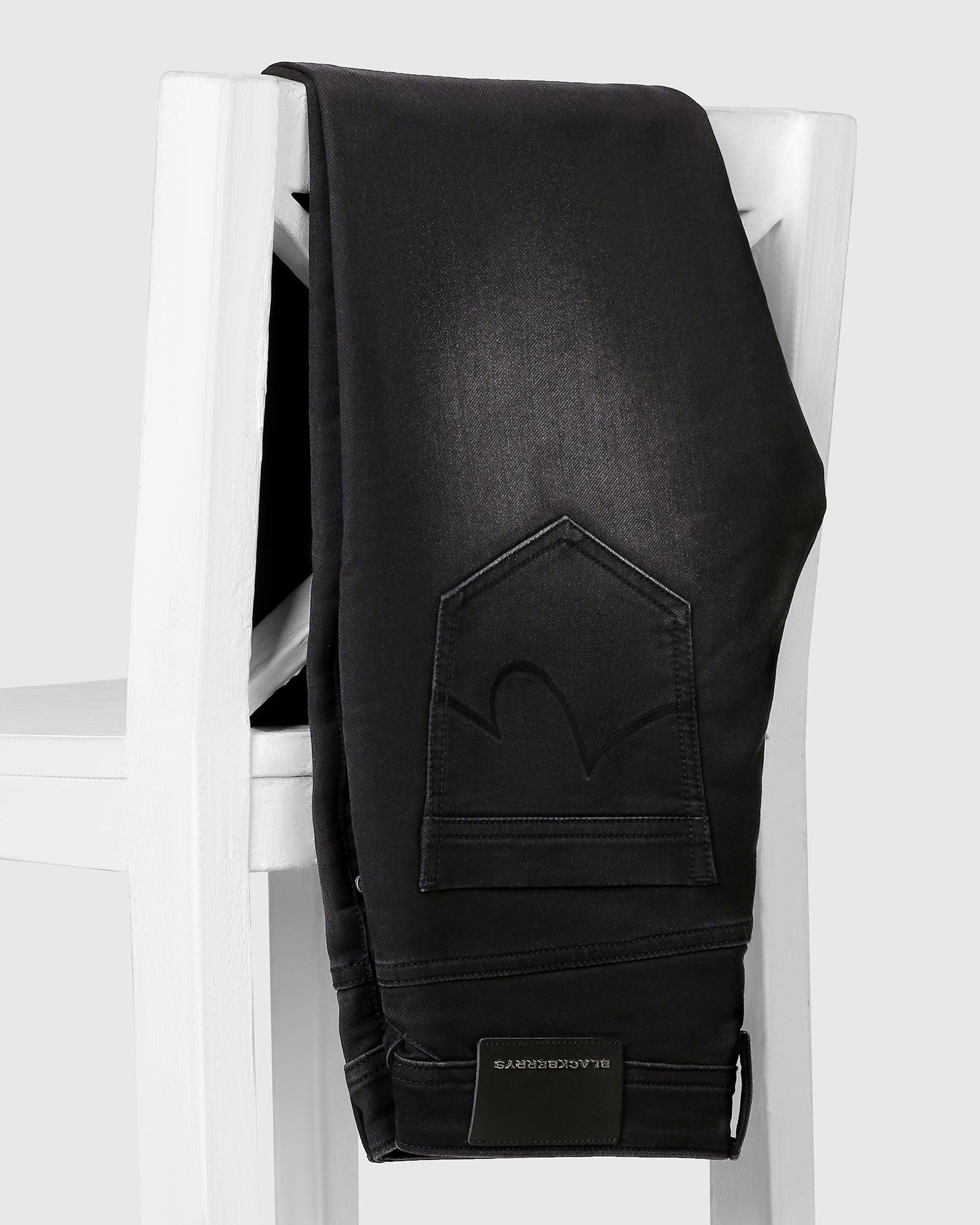 Ultrasoft Slim Comfort Buff Fit Black Jeans - Betsy - Image 5