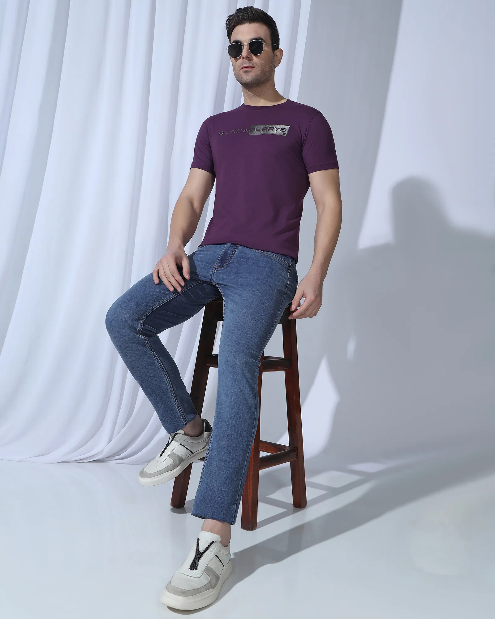 Ultrasoft Slim Comfort Buff Fit Indigo Jeans - Gelbero - Image 3
