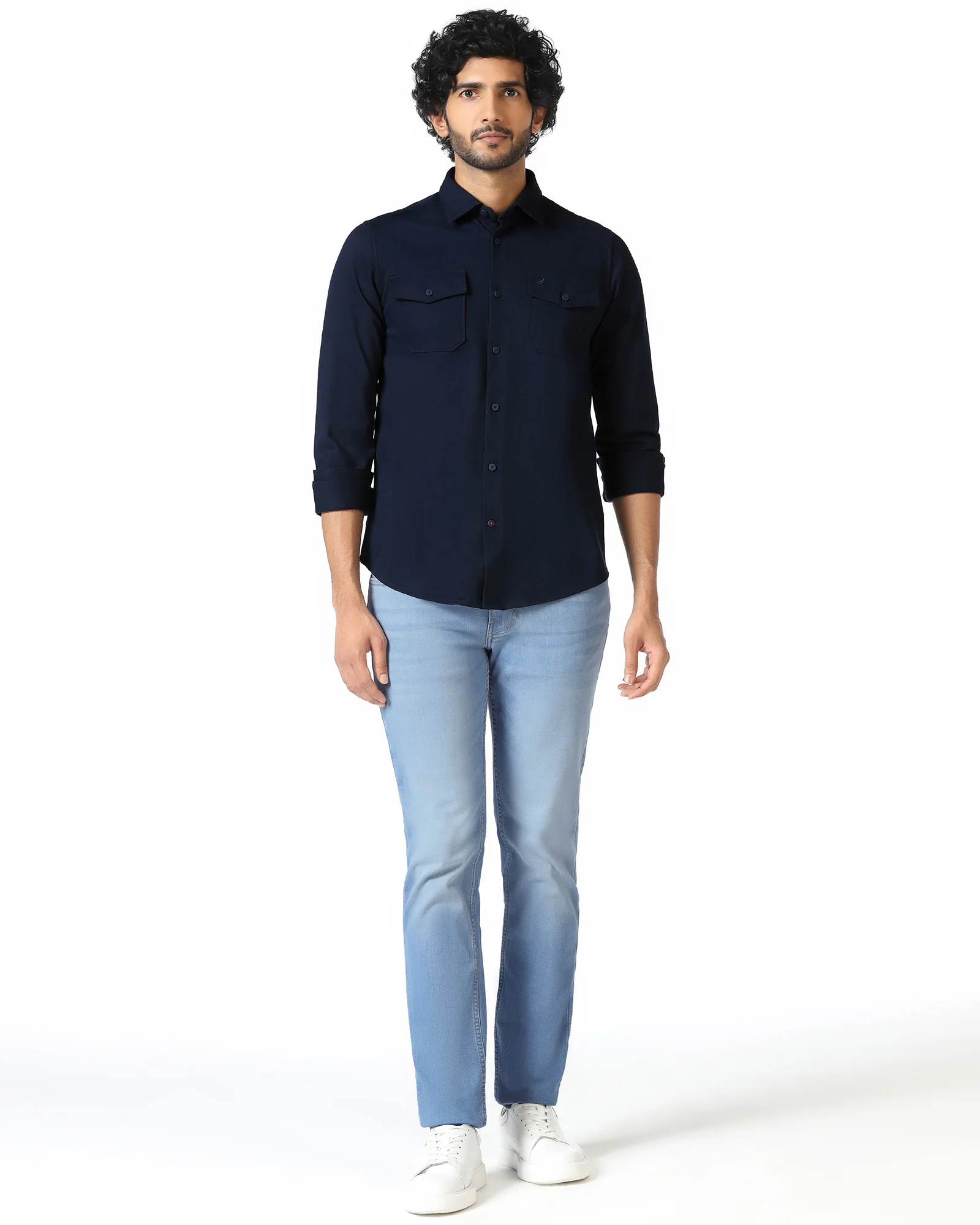 Ultrasoft Slim Comfort Buff Fit Indigo Jeans - Zuri