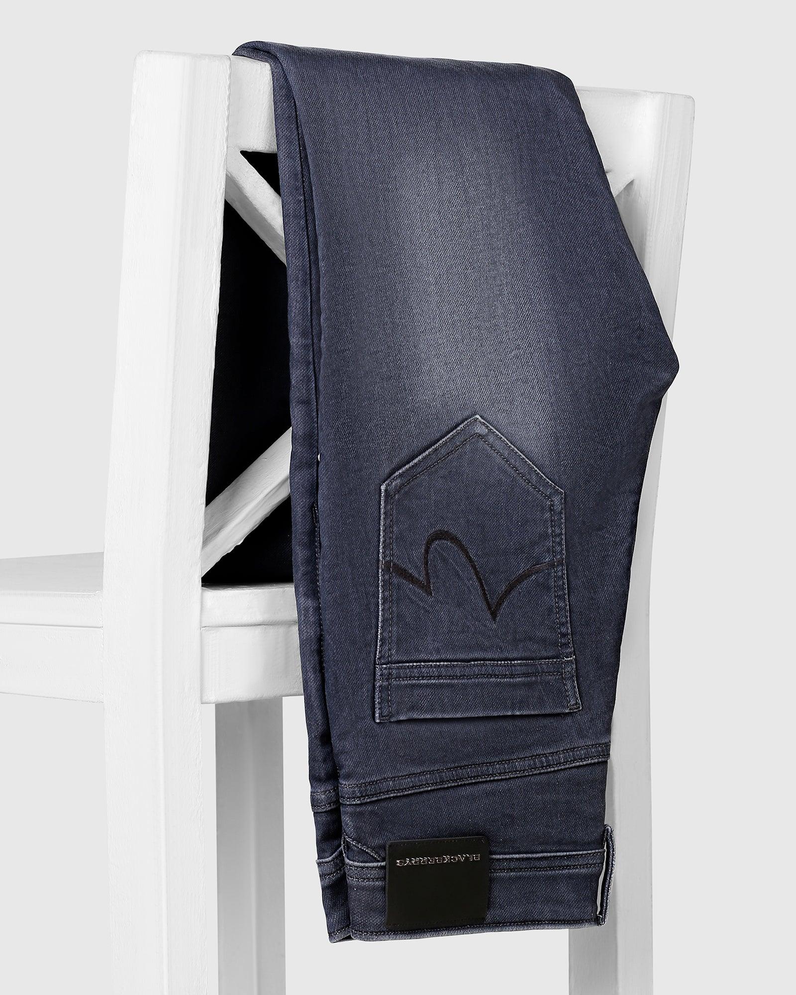 Ultrasoft Slim Yonk Fit Grey Jeans - Pat - Image 5