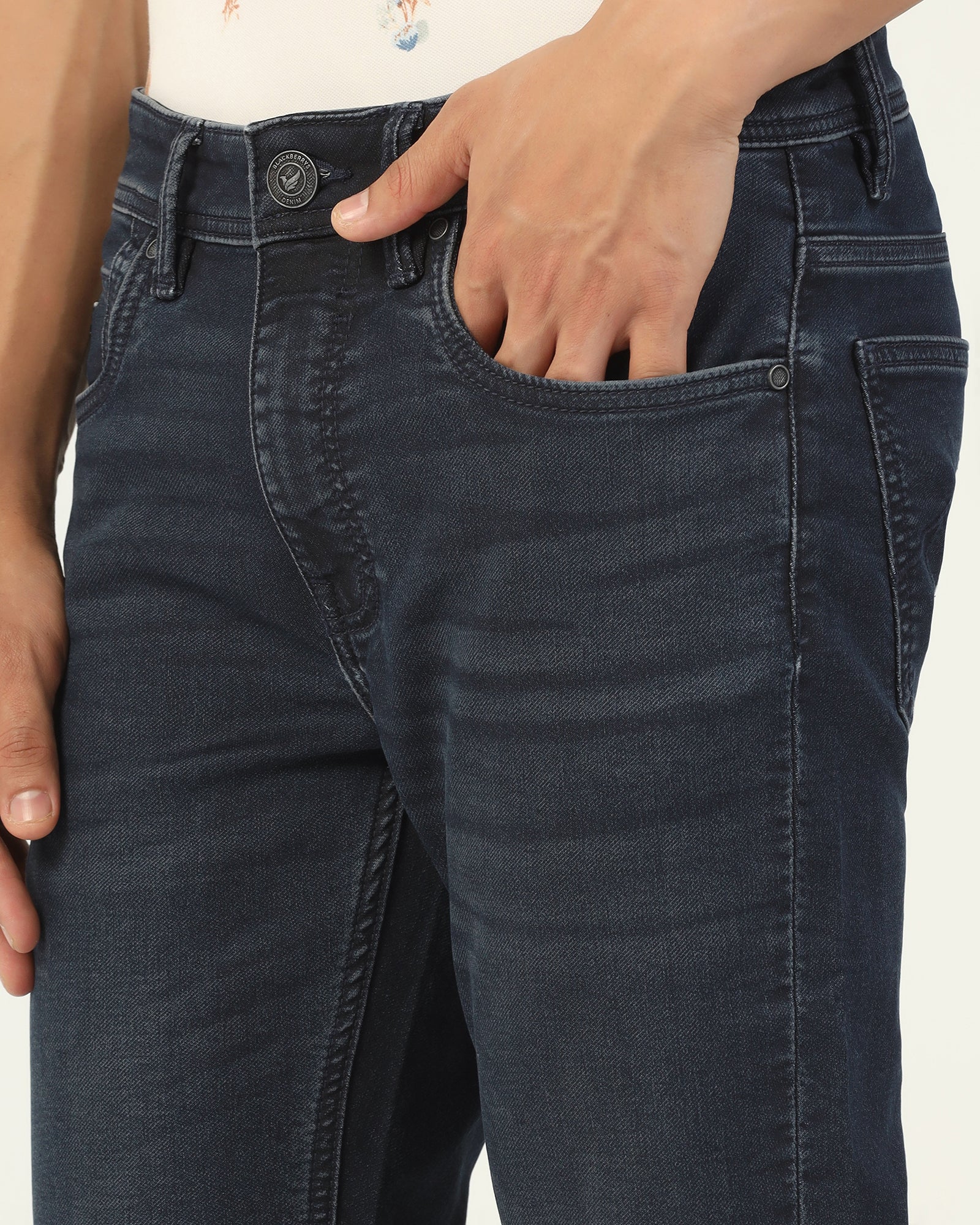 Ultrasoft Slim Yonk Fit Indigo Jeans - Kilian - Image 4