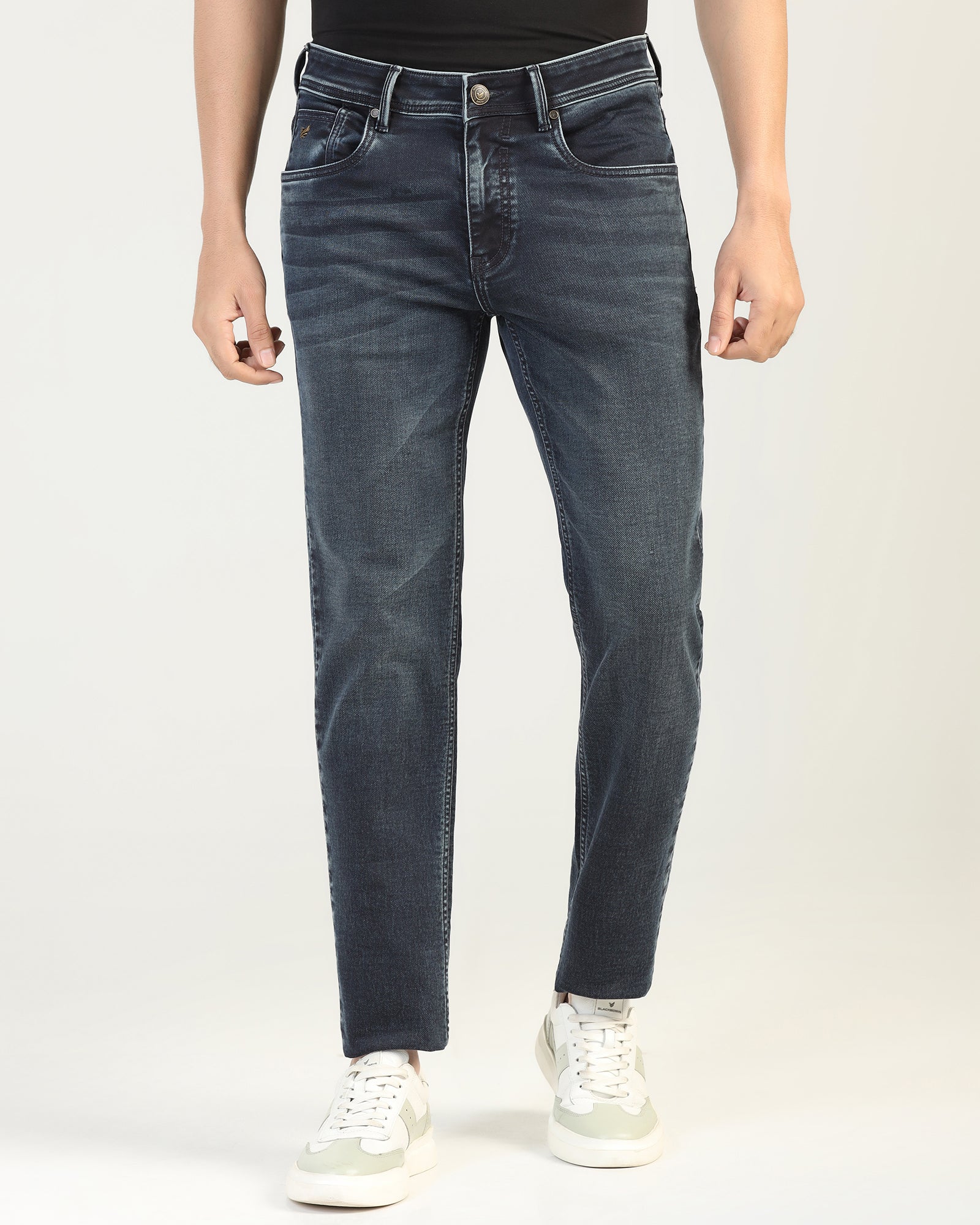 Ultrasoft Slim Yonk Fit Indigo Jeans - Oren - Image 3