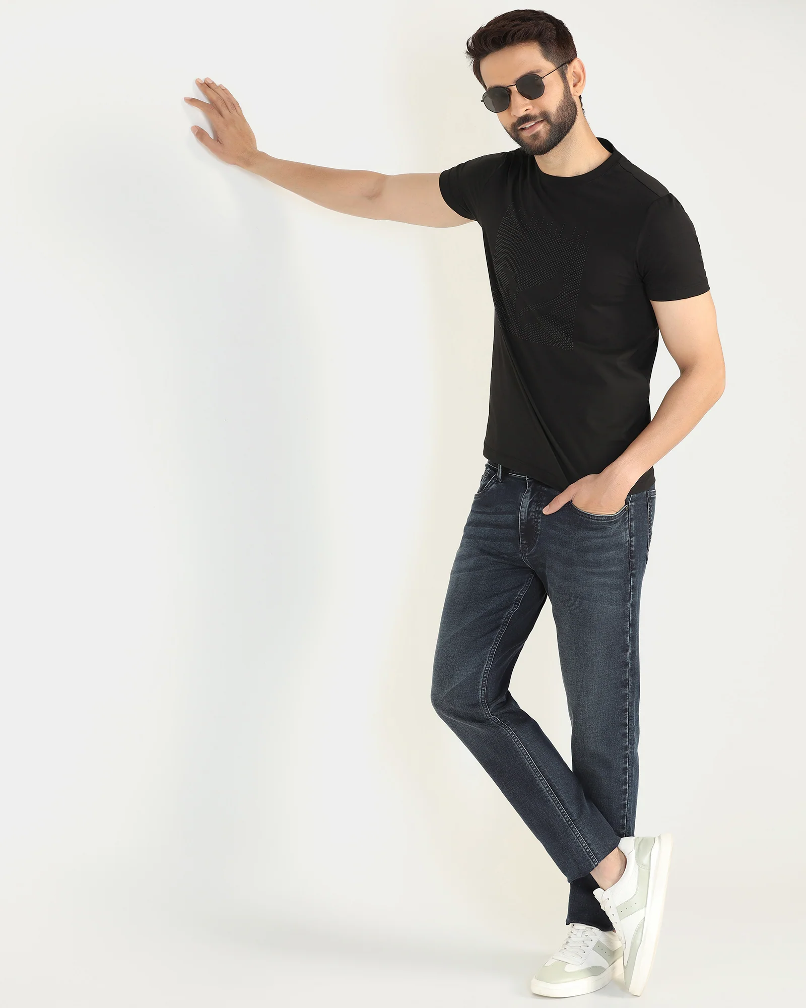 Ultrasoft Slim Yonk Fit Indigo Jeans - Oren - Image 7