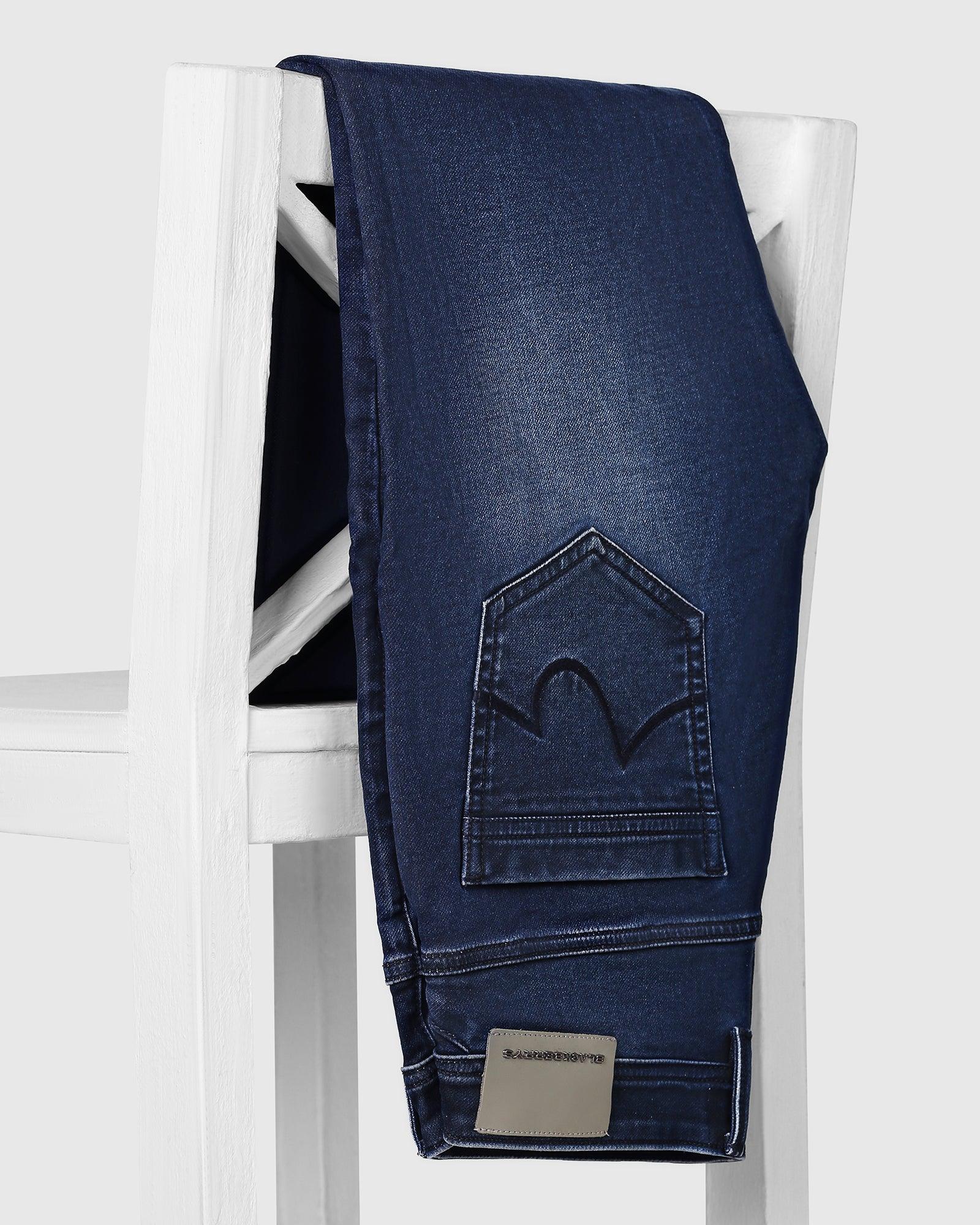 Ultrasoft Straight Comfort Duke Fit Indigo Blue Jeans - Poppy - Image 5