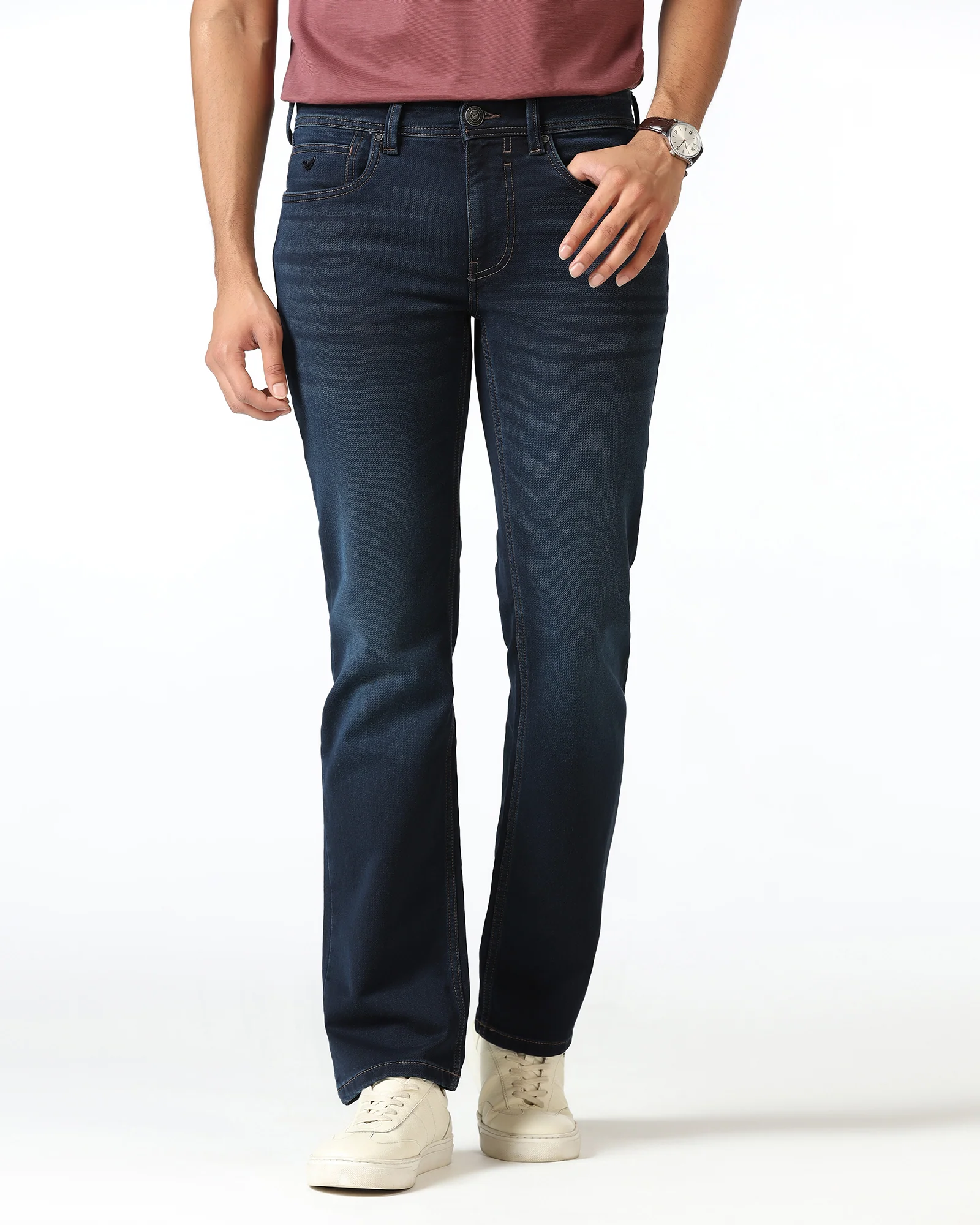 Ultrasoft Straight Comfort Duke Fit Indigo Jeans - Egon - Image 3