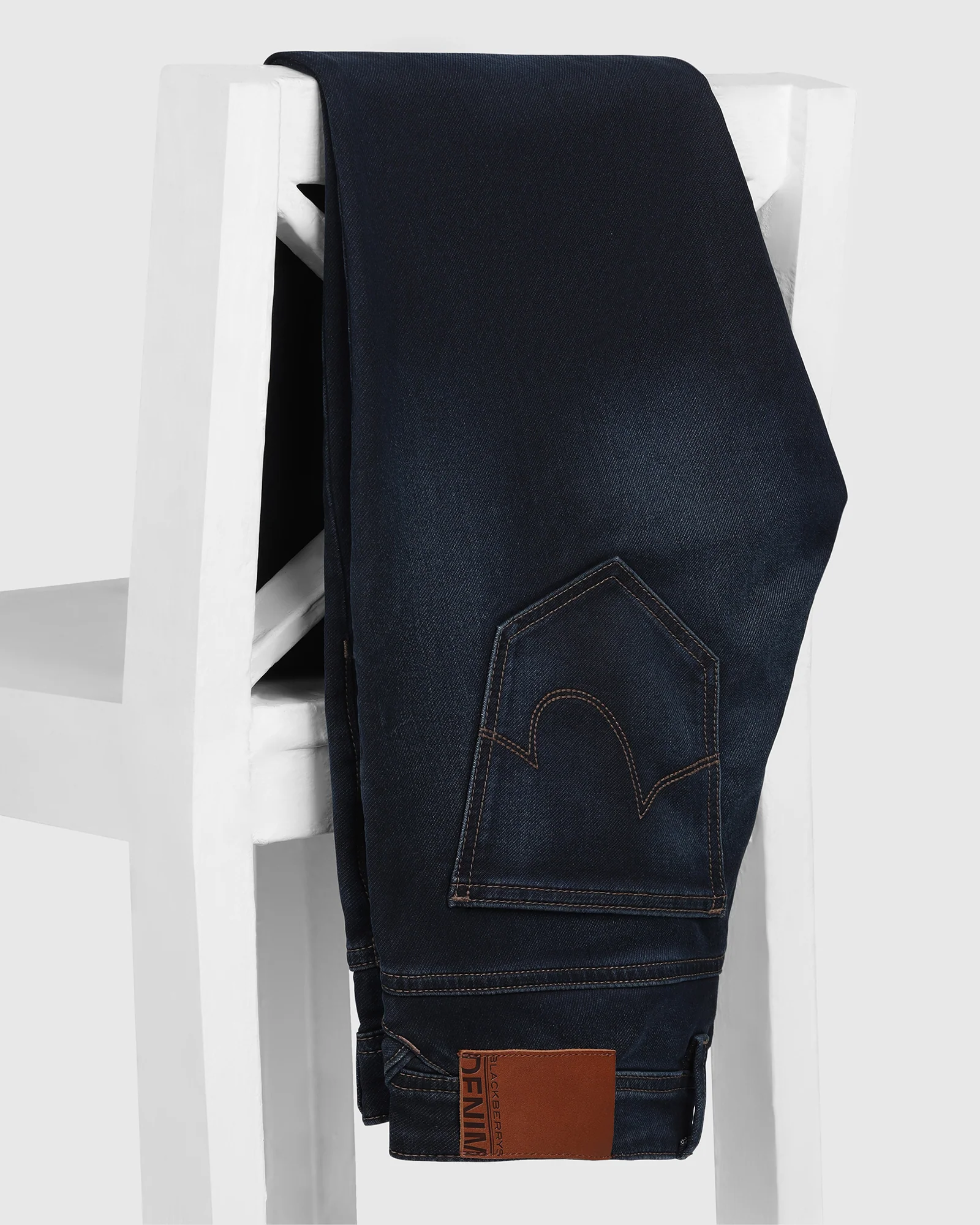 Ultrasoft Straight Comfort Duke Fit Indigo Jeans - Egon - Image 5