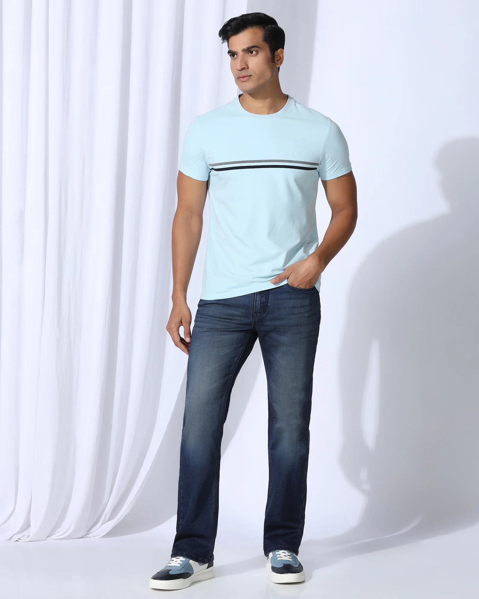 Ultrasoft Straight Comfort Duke Fit Indigo Jeans - Shilo