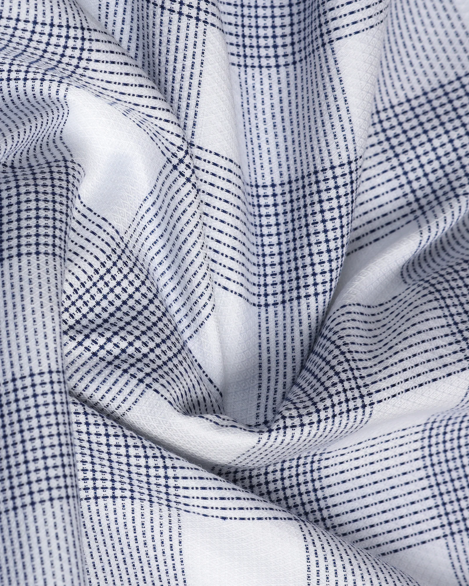 White Check Shirt - Recom - Image 6