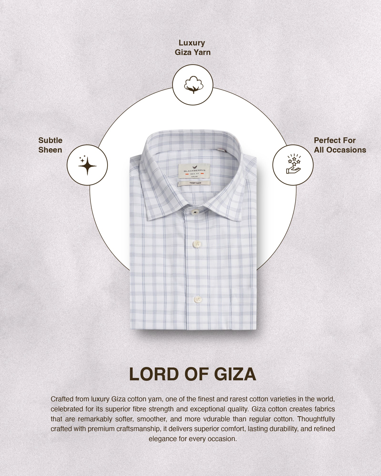 White Check Shirt - Renew - Image 5