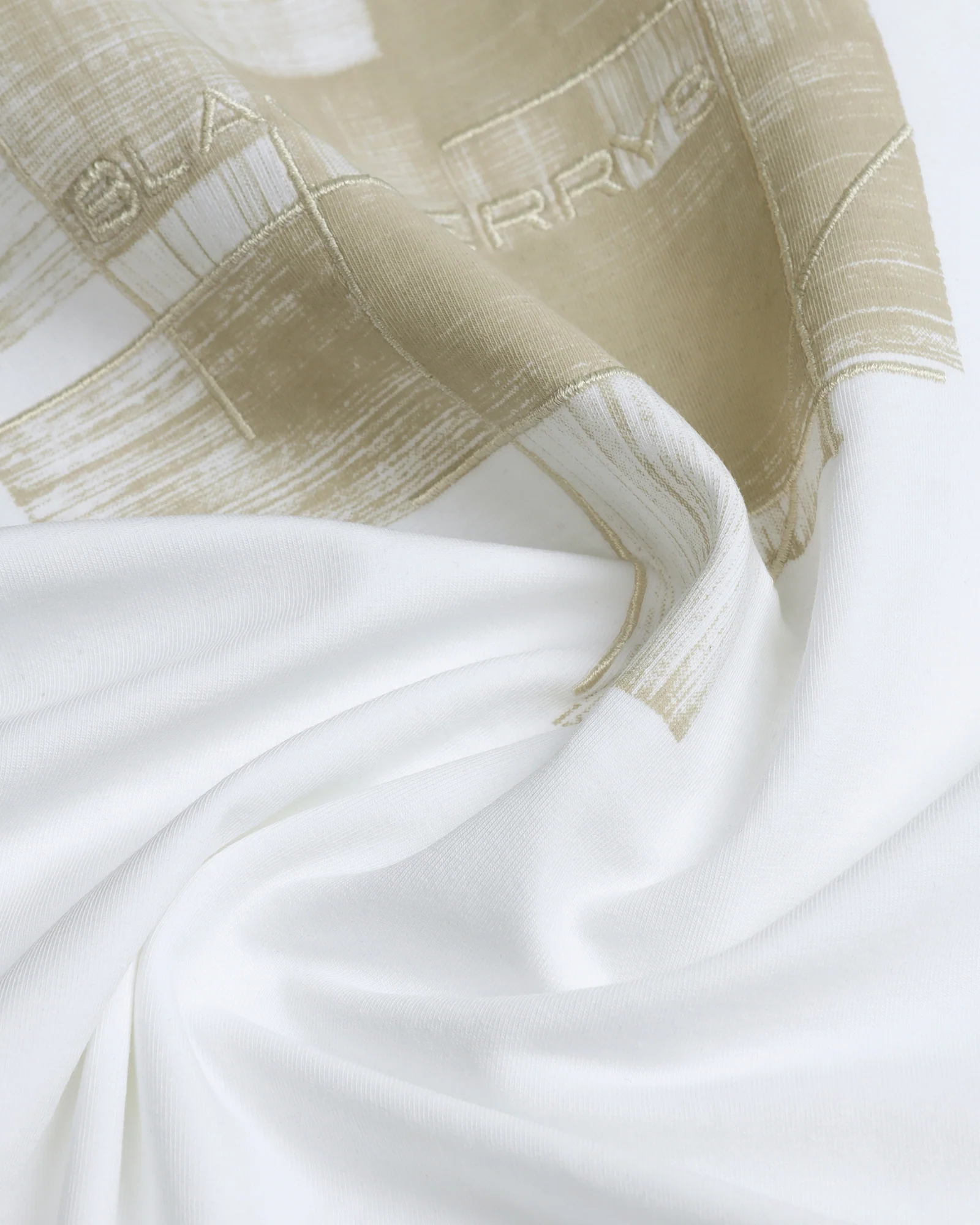 White Crew Neck Solid T-Shirt - Rust - Image 6