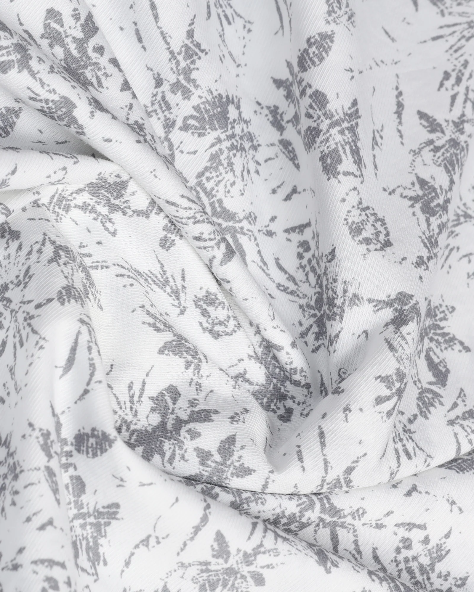 White Half Sleeve Printed Shirt - Holten - Image 6