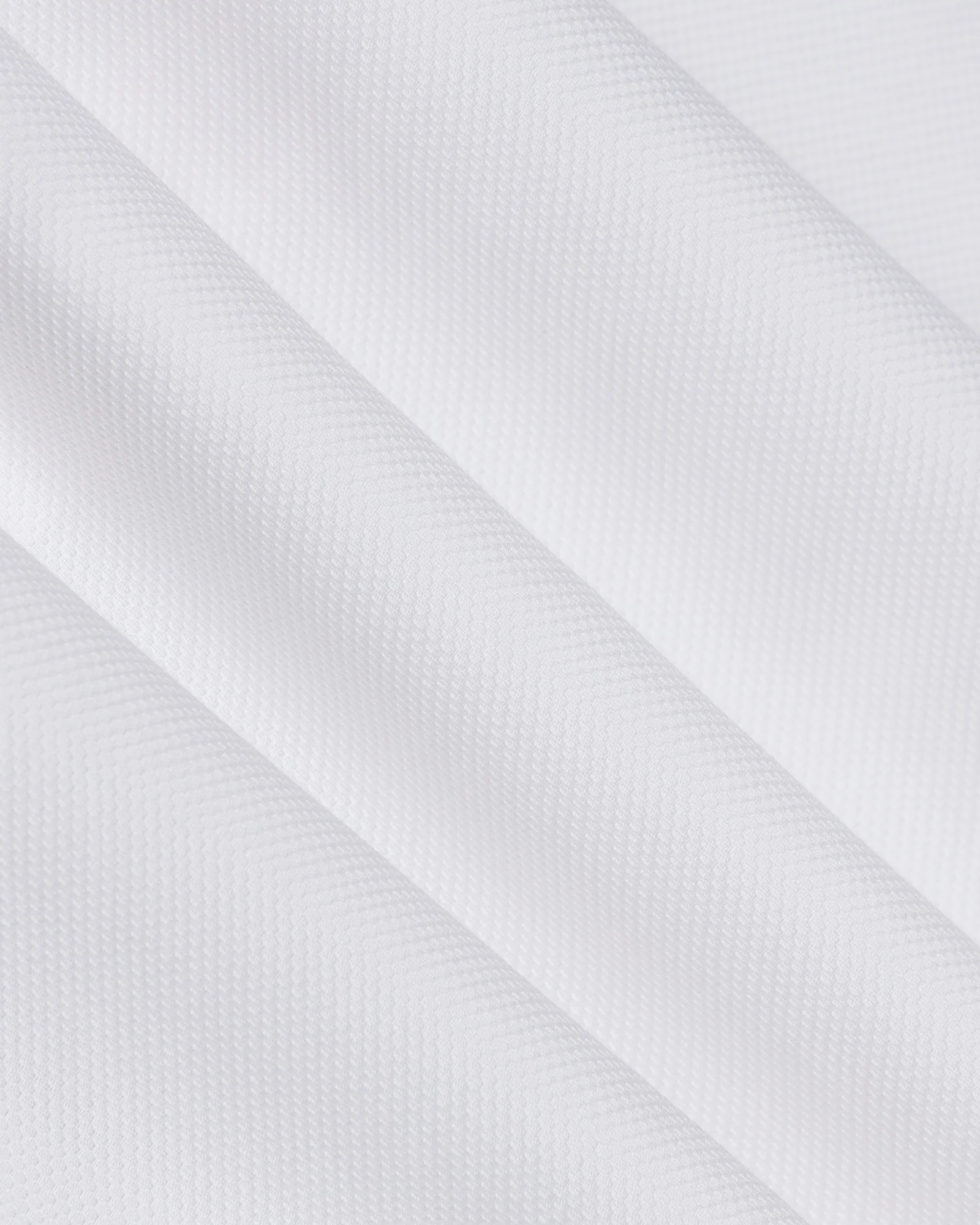 White Half Sleeve Textured Shirt - Caty - Image 6