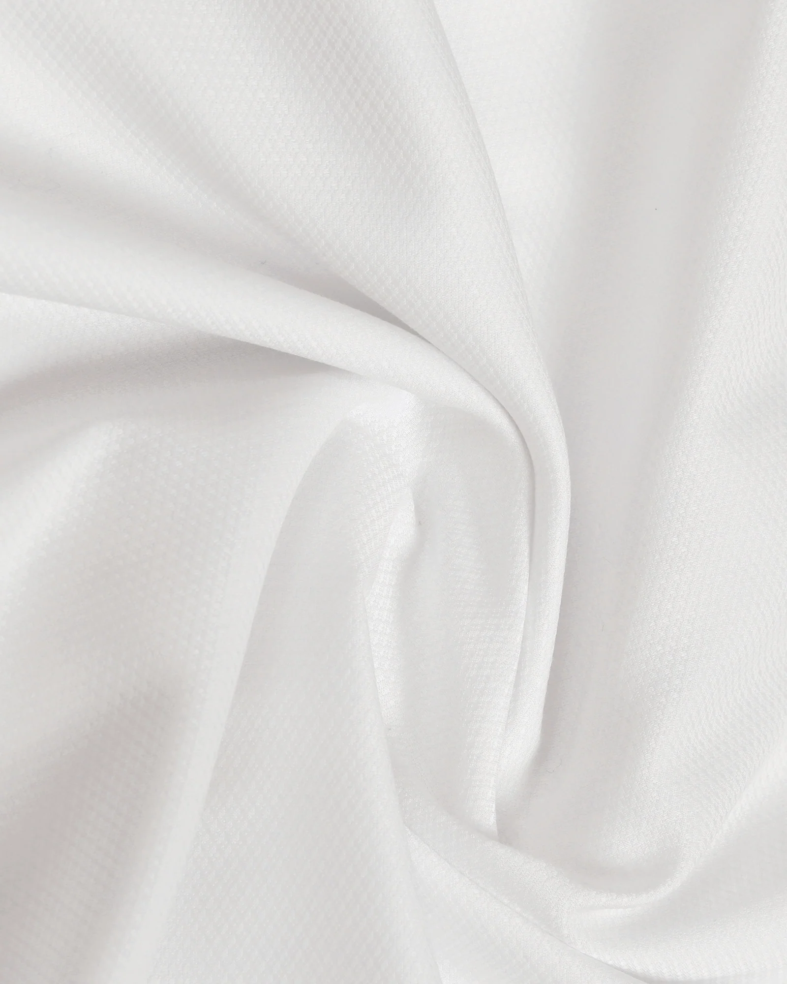 White Non Iron Textured Shirt - P31 - Image 6