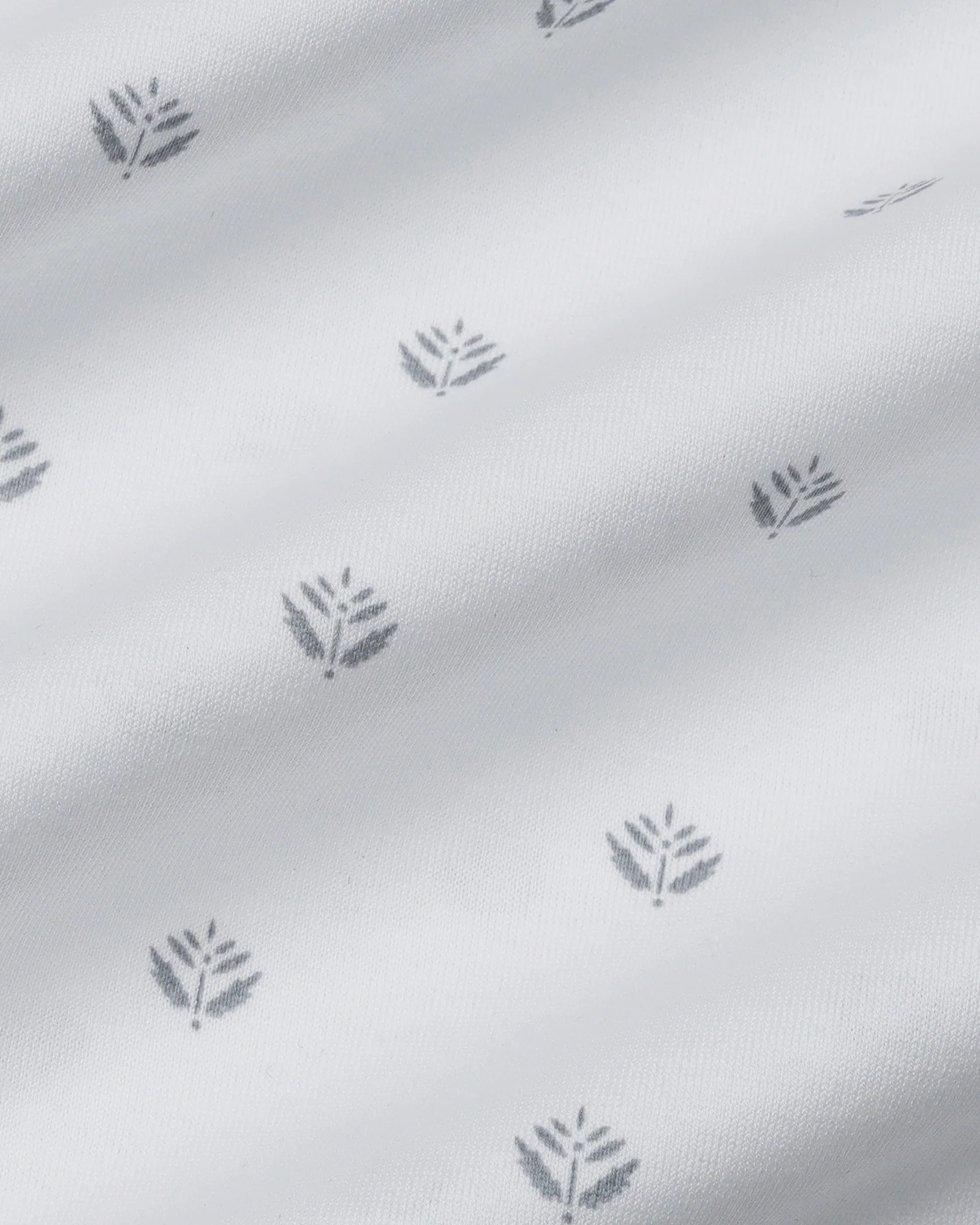 White Printed Polo - Joey - Image 6