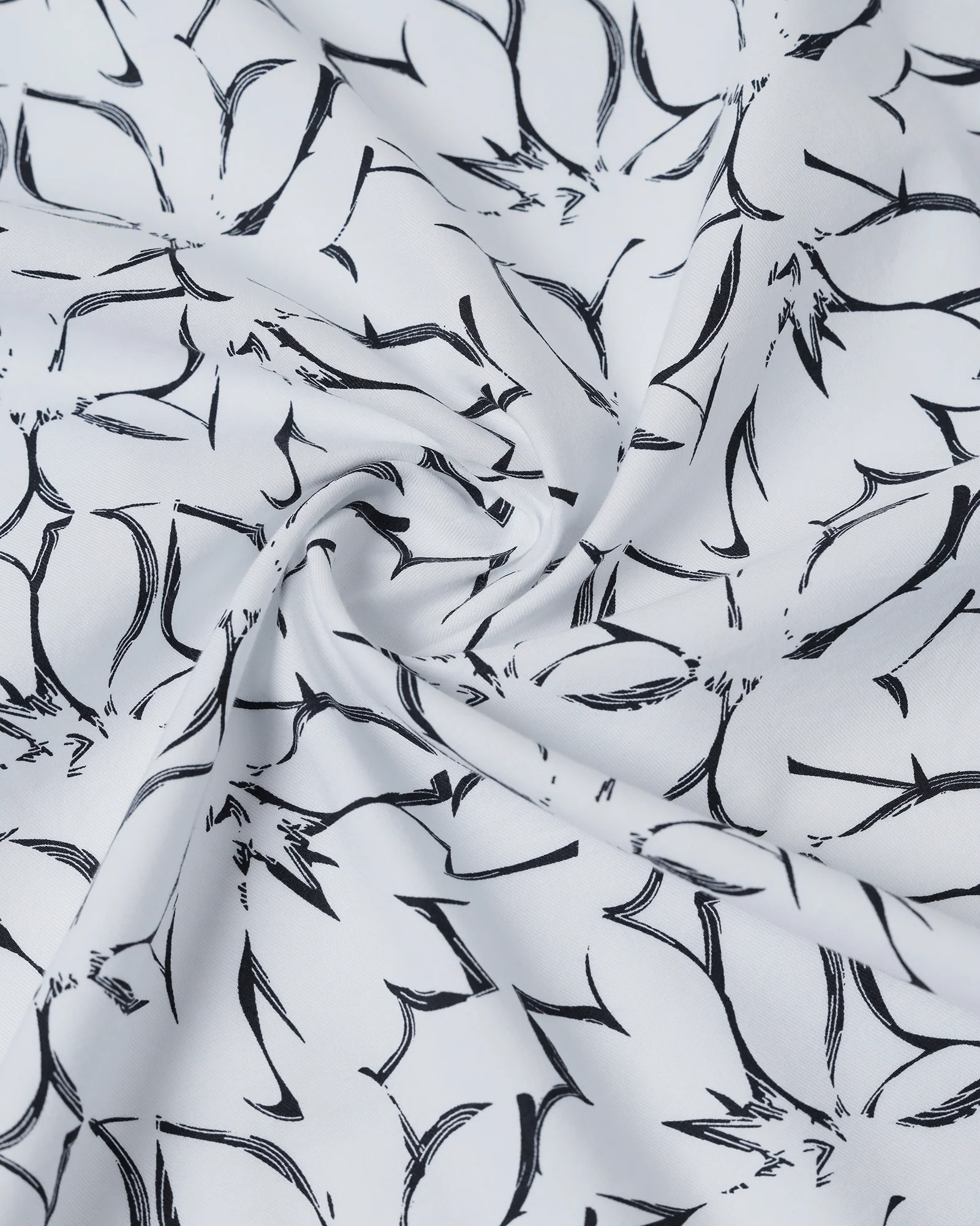 White Printed Shirt - Marcen - Image 6