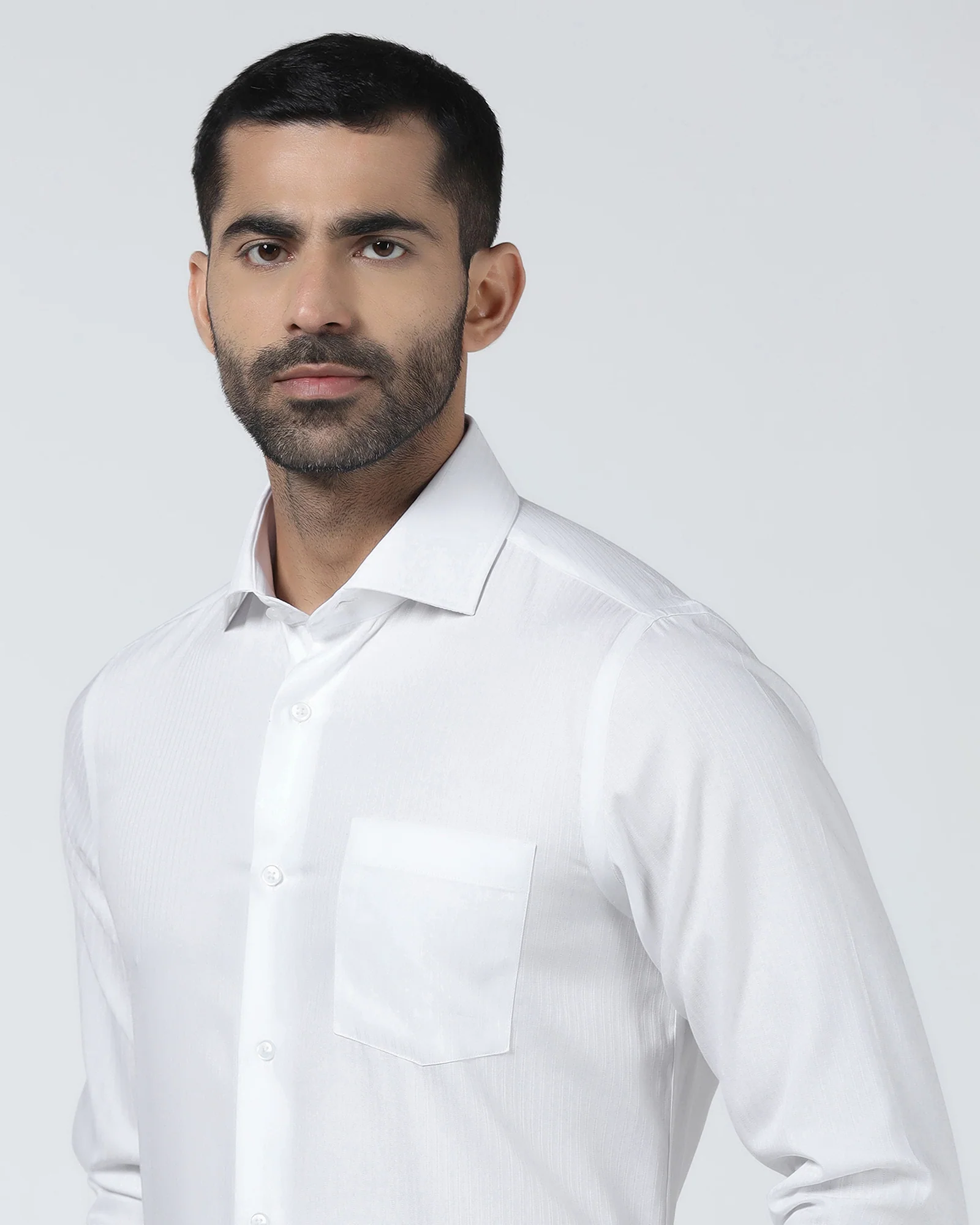 Super White Stripe Shirt - Haven - Image 4