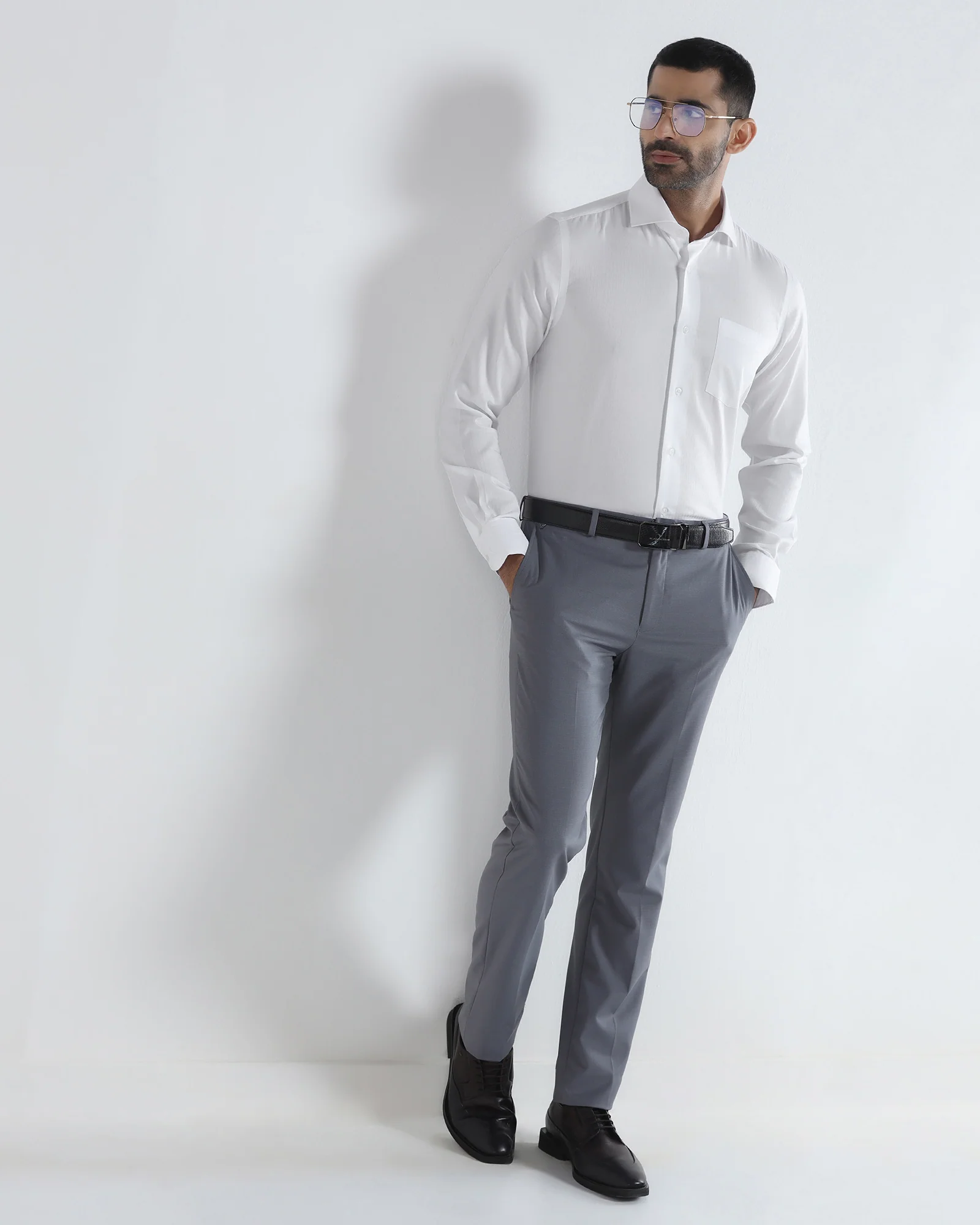 Super White Stripe Shirt - Haven - Image 7