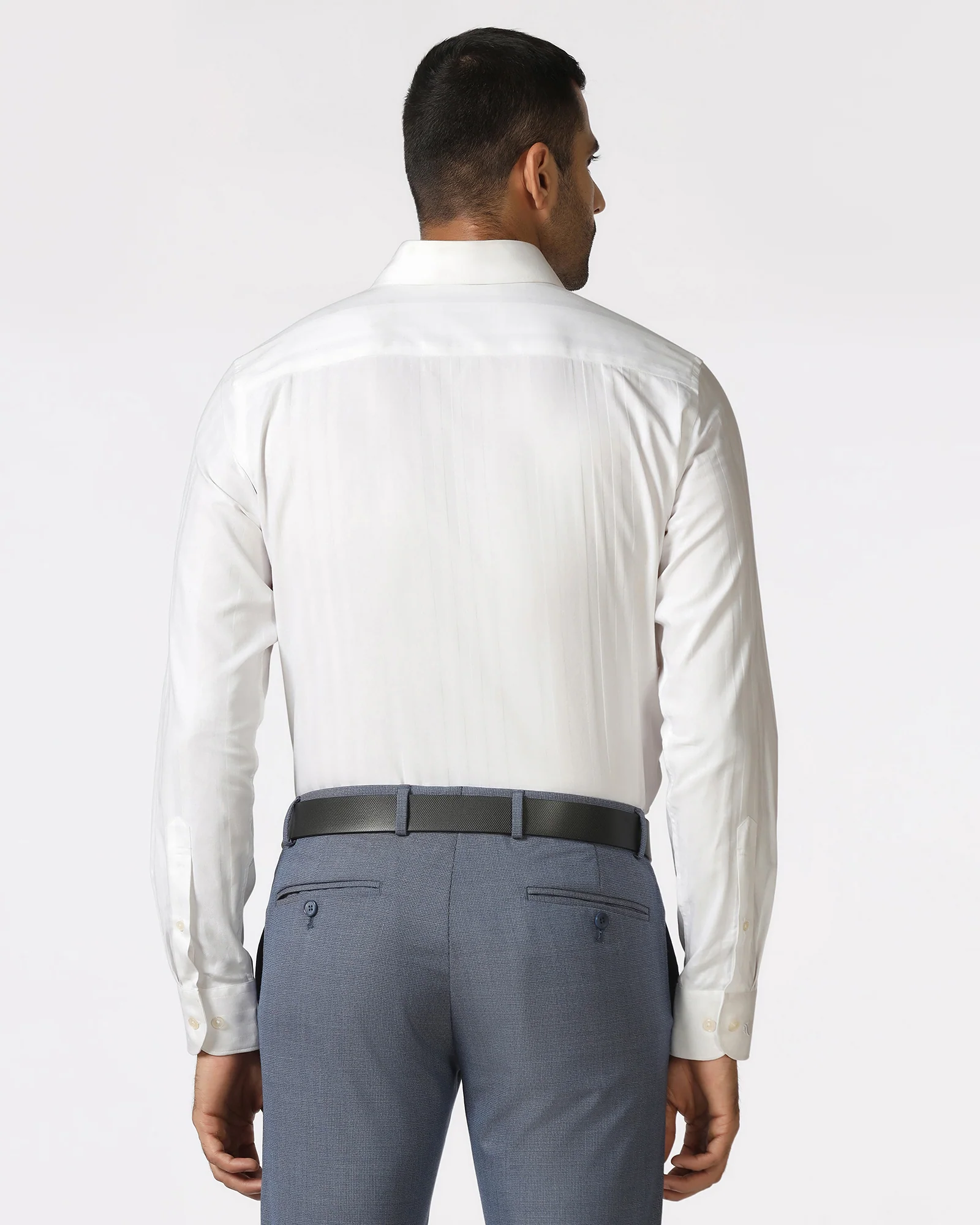 Super White Stripe Shirt - Road - Image 2