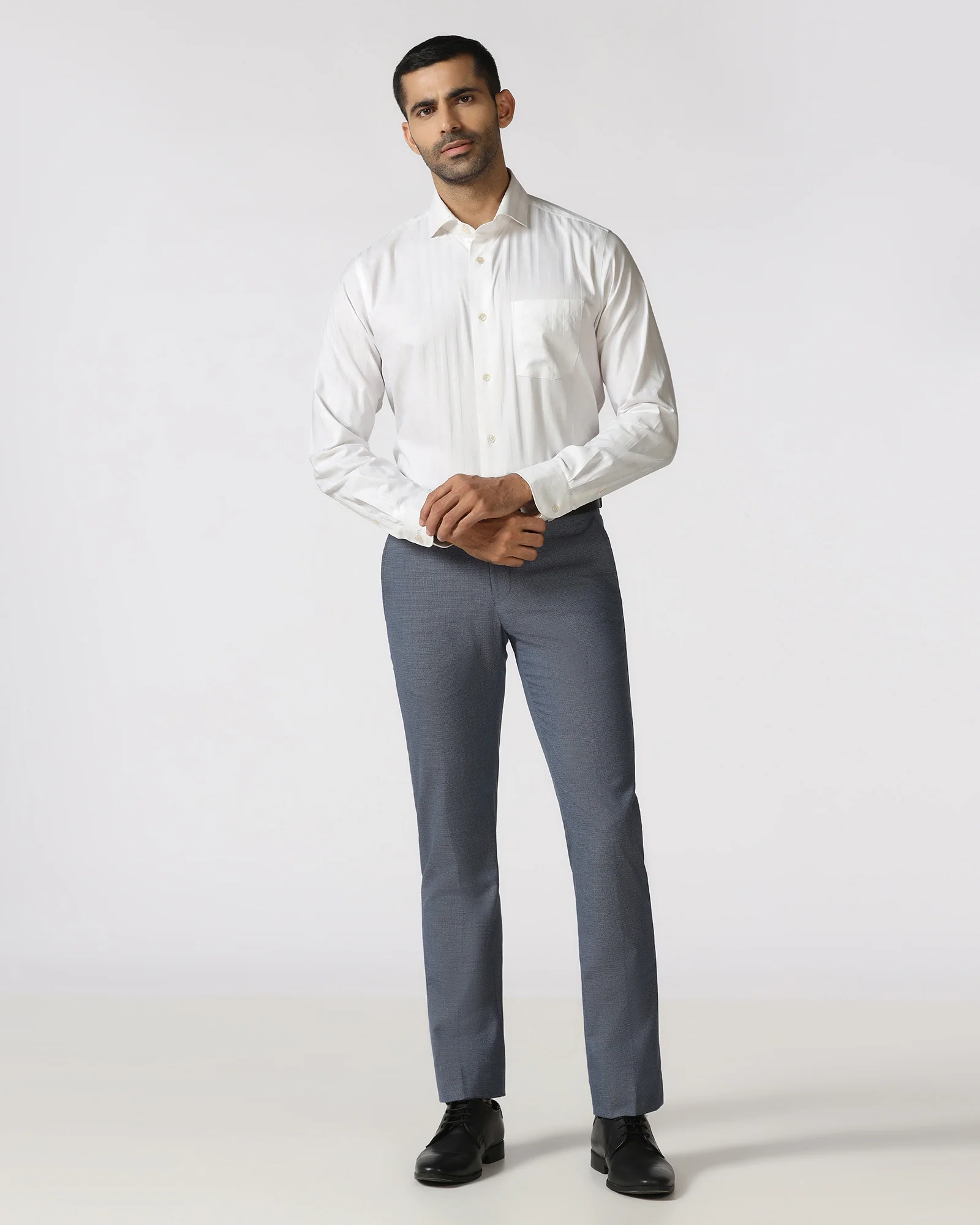 Super White Stripe Shirt - Road - Image 3