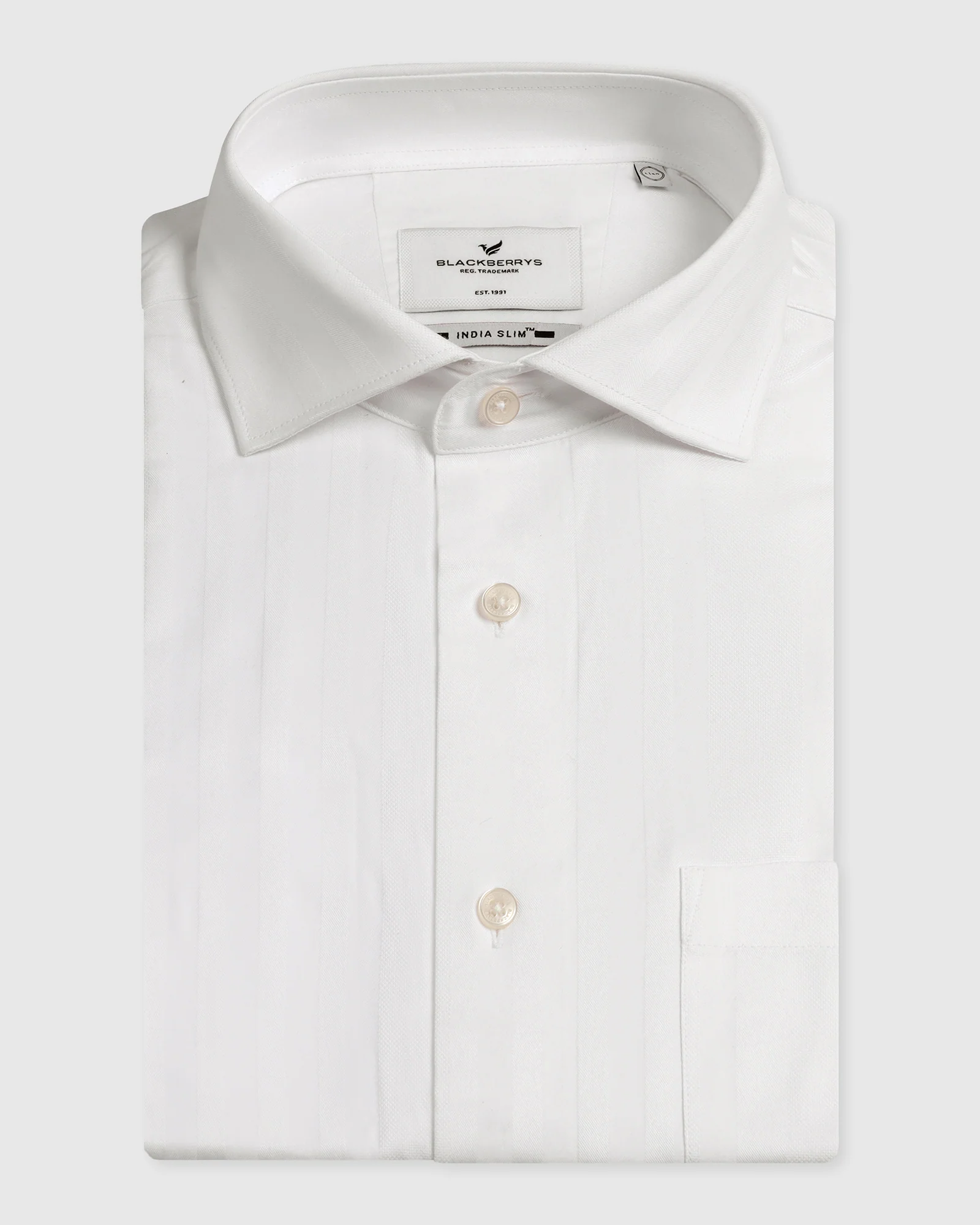 Super White Stripe Shirt - Road - Image 5