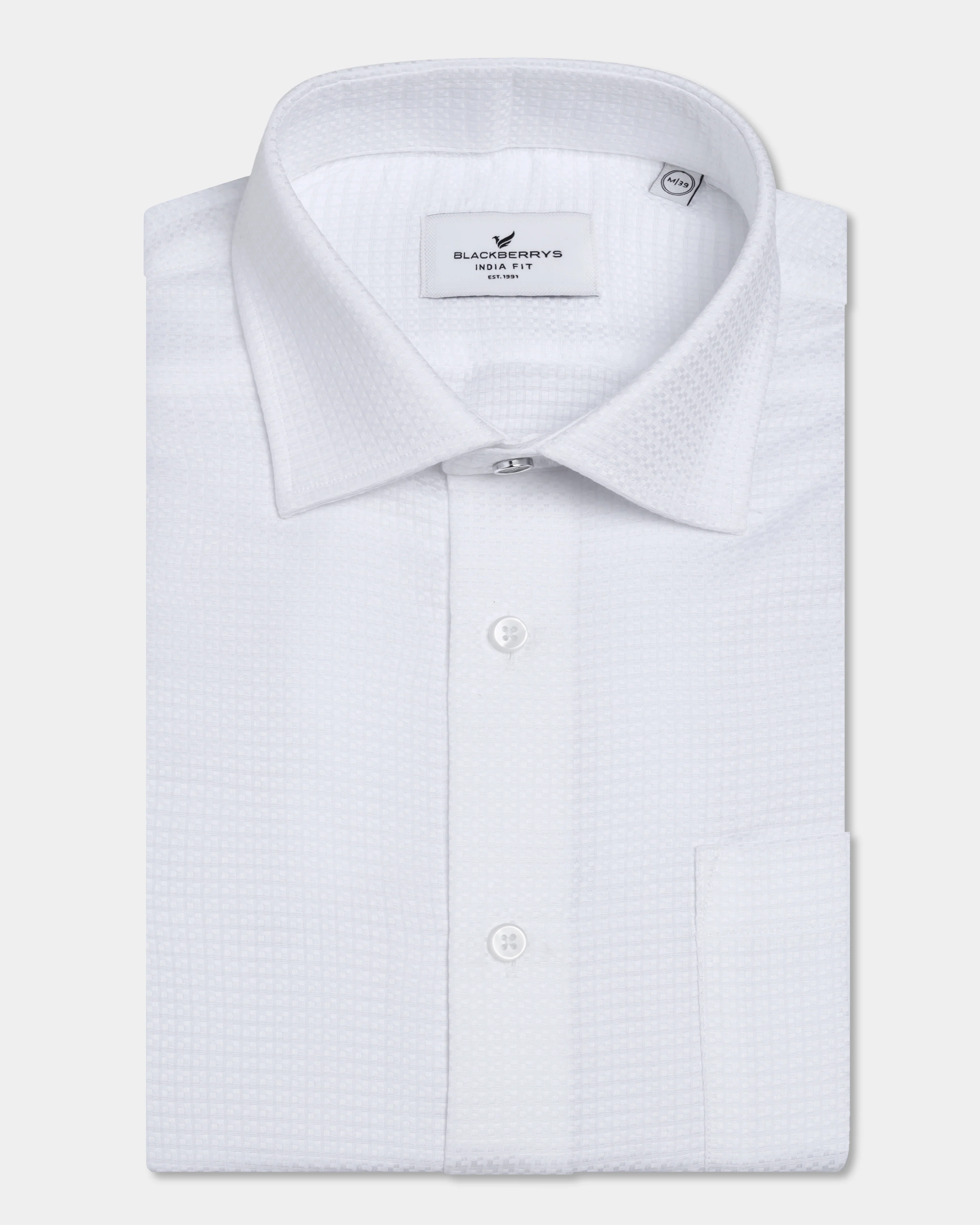 Super White Textured Shirt - Scooter - Image 5