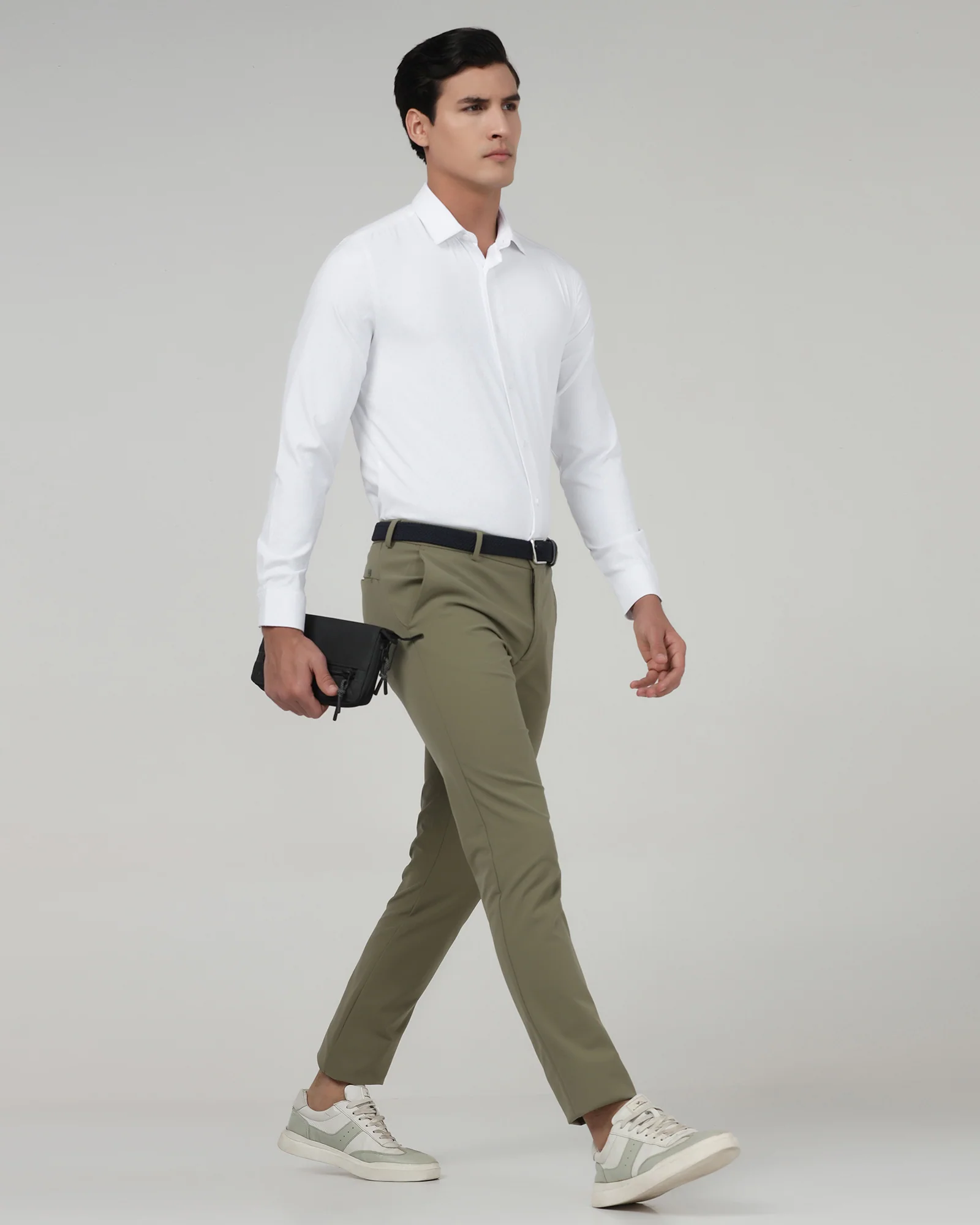 White TechPro Solid Shirt - Shephard - Image 8