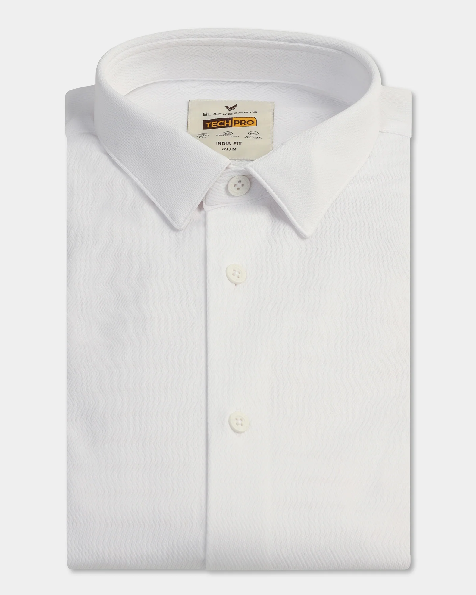 White TechPro Stripe Shirt - Keish - Image 5