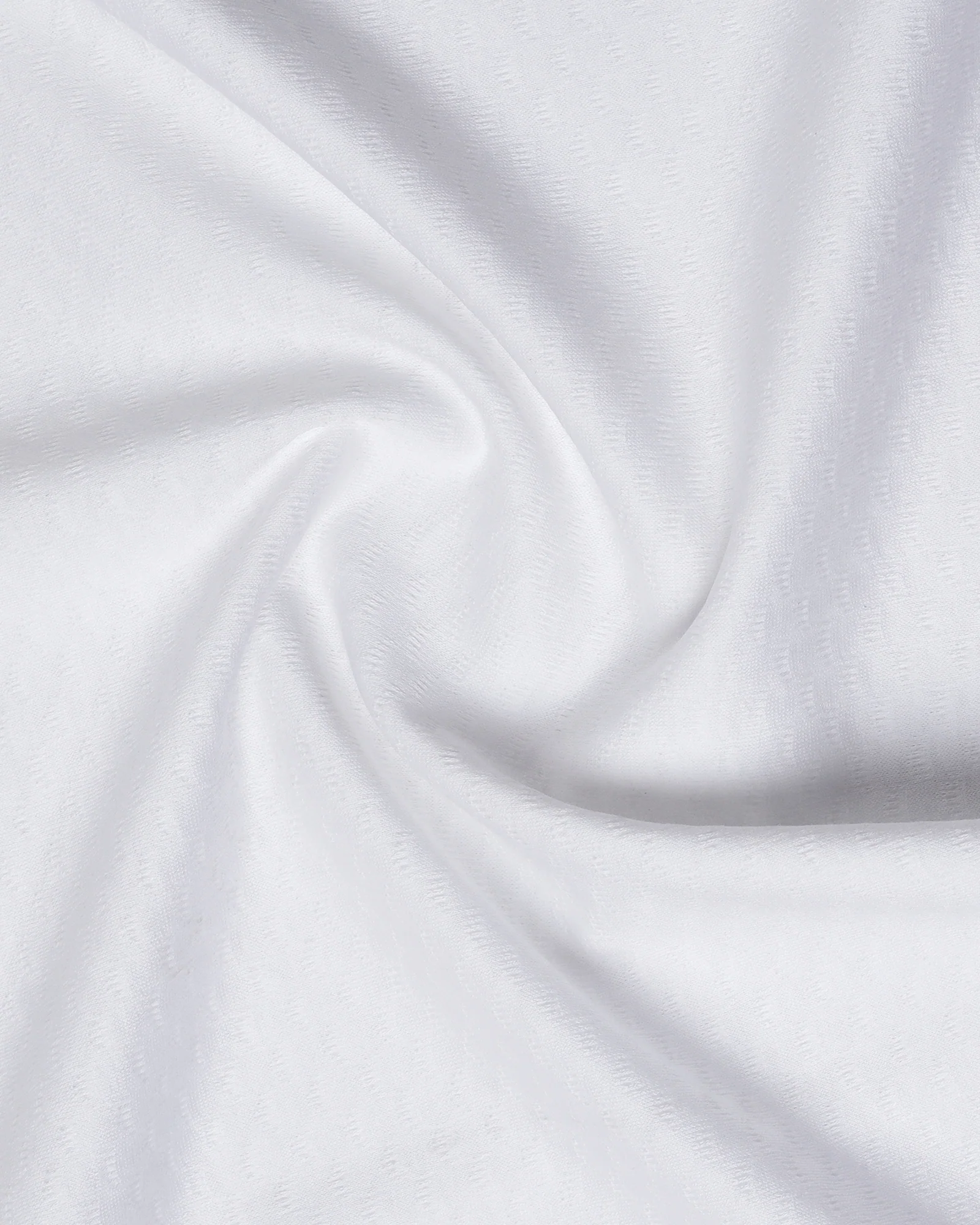 White Textured Polo - Gama - Image 6