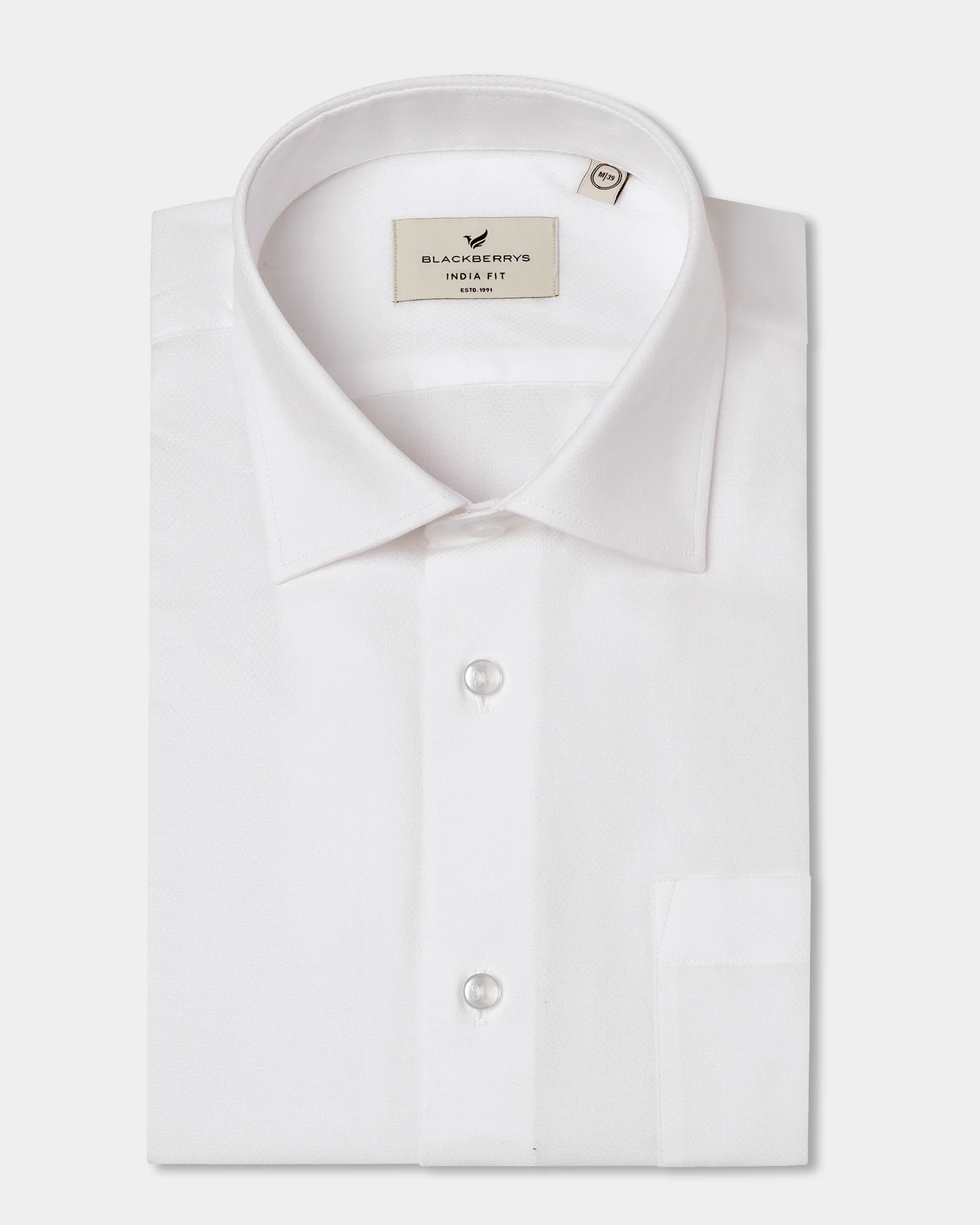 White Textured Shirt - Hawker - Image 5