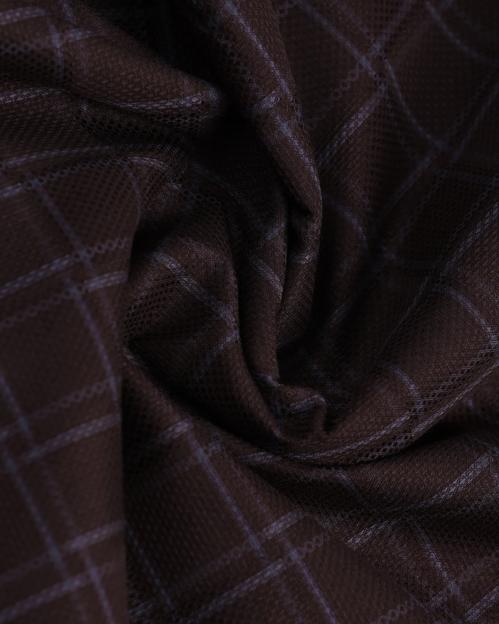Wine Check Shirt - Ratio - Image 6