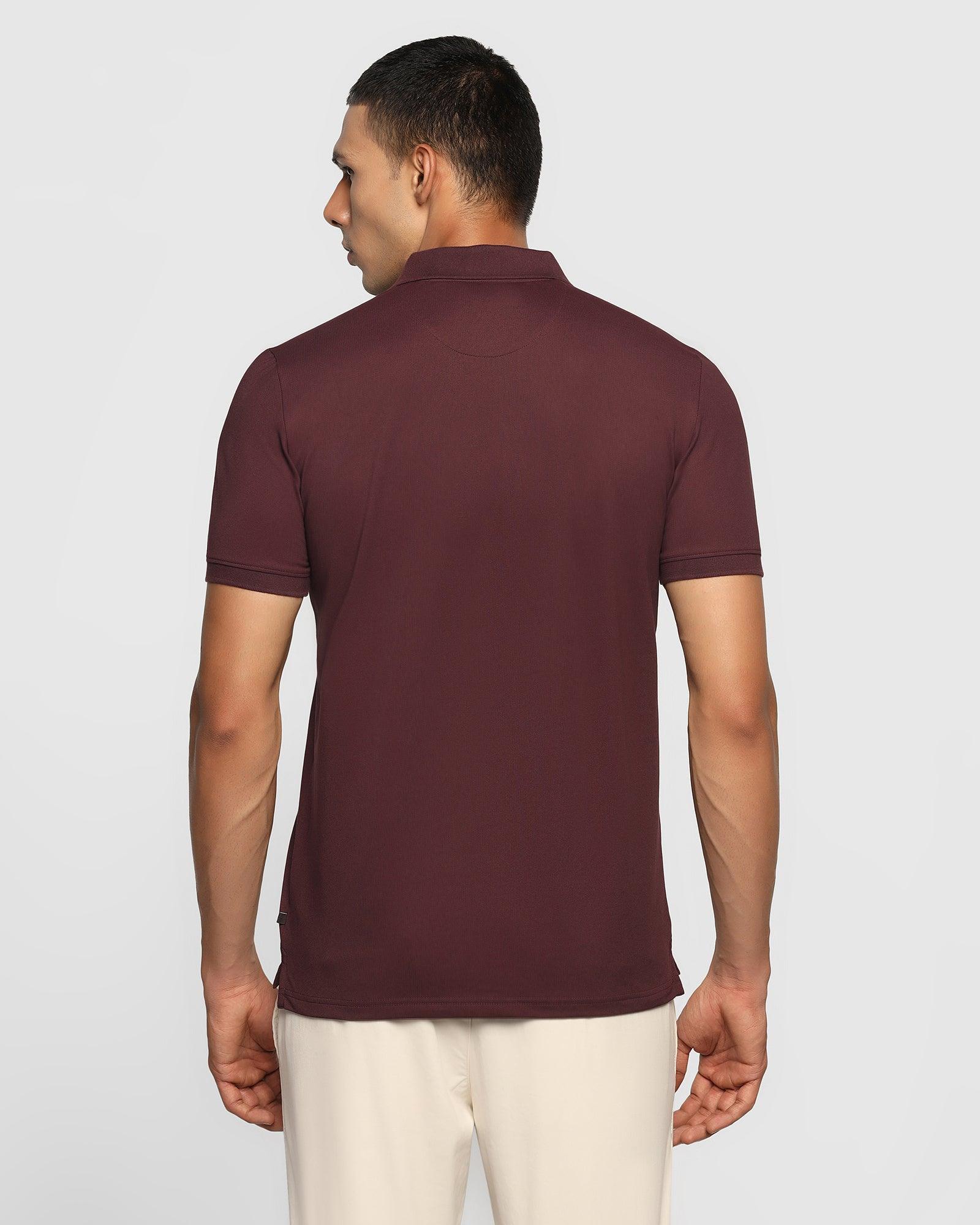 Wine Must Haves Solid Polo - Yukii - Image 2