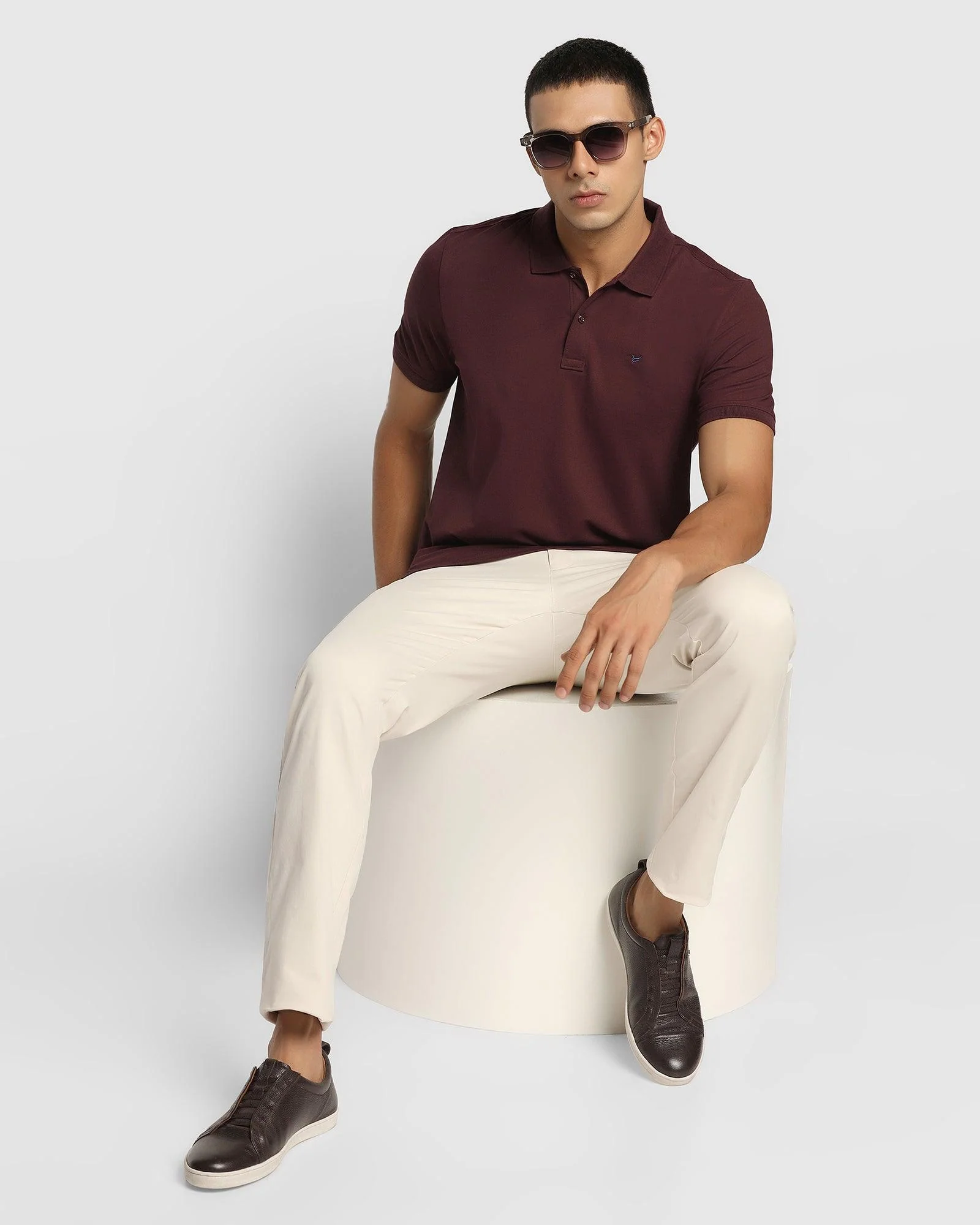 Wine Must Haves Solid Polo - Yukii - Image 6