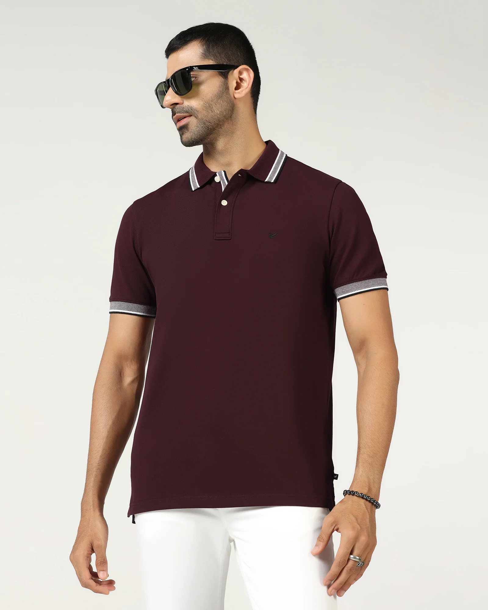Wine Solid T-Shirt - Taurus - Image 7
