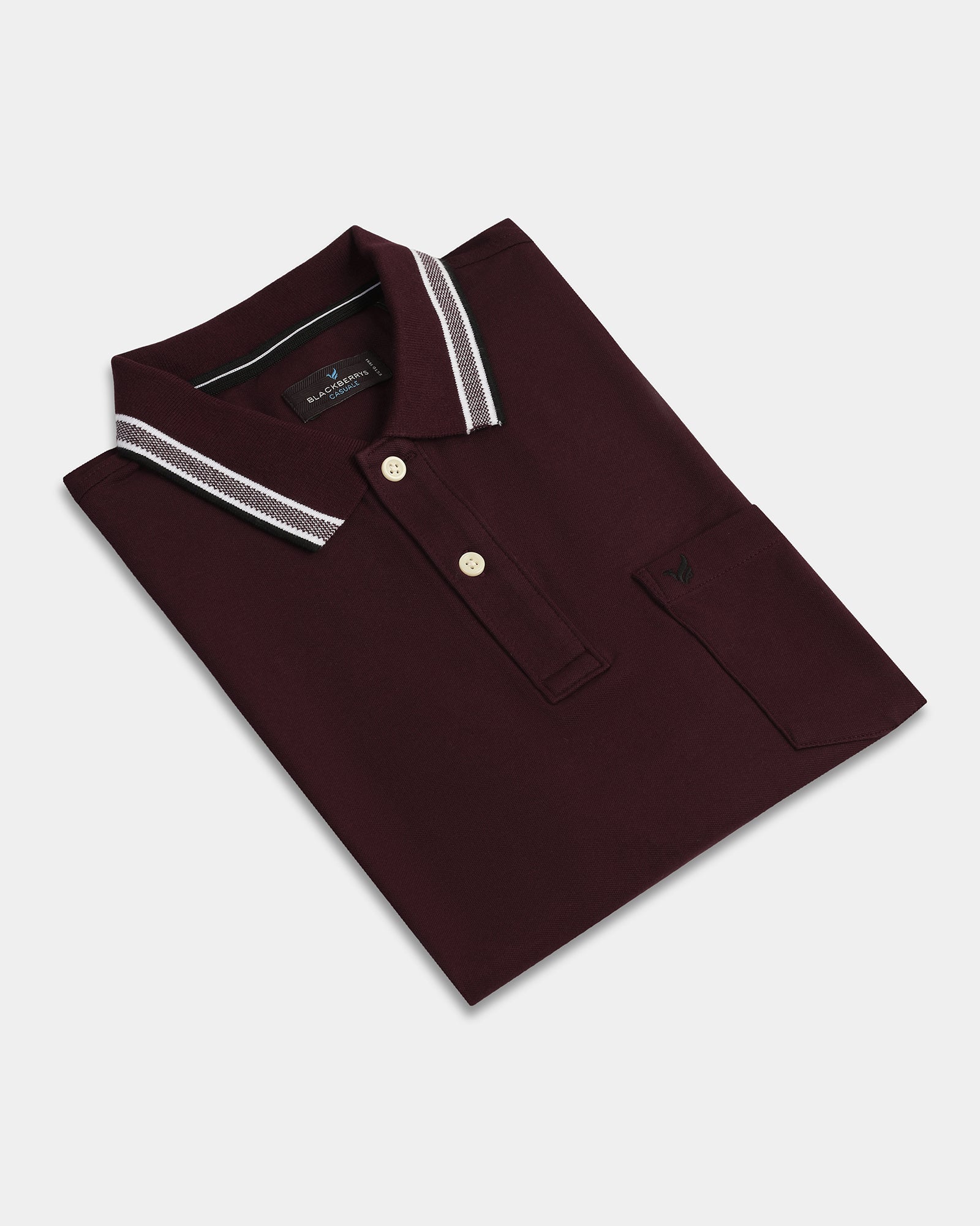Wine Solid T-Shirt - Taurus - Image 5
