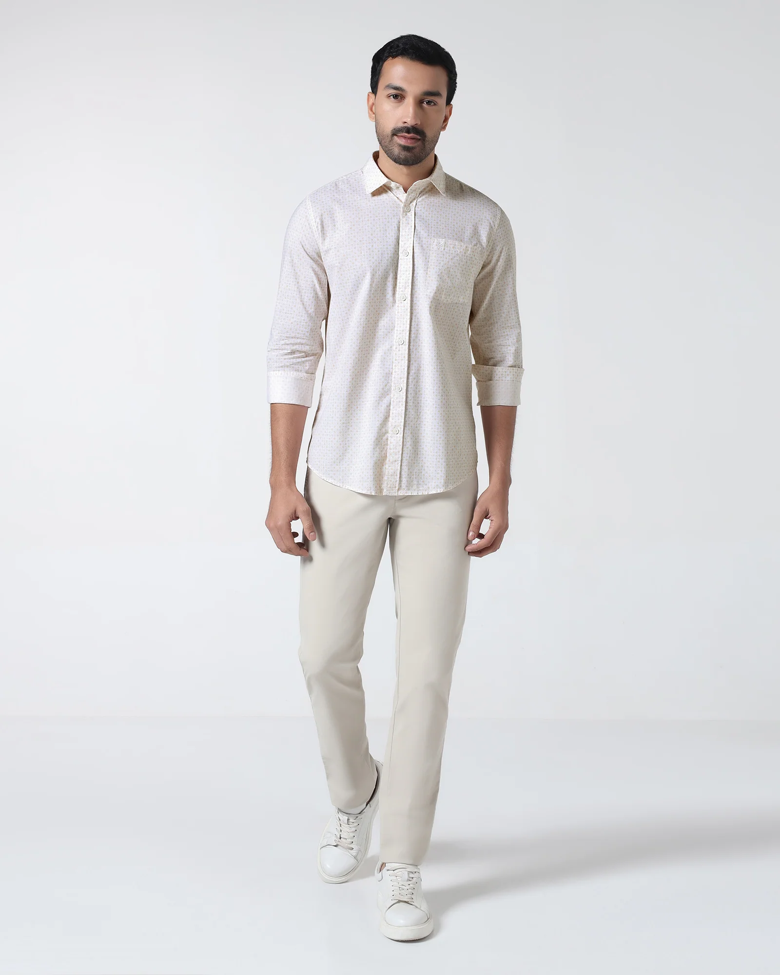 Yellow Printed Shirt - Harlad - Image 3